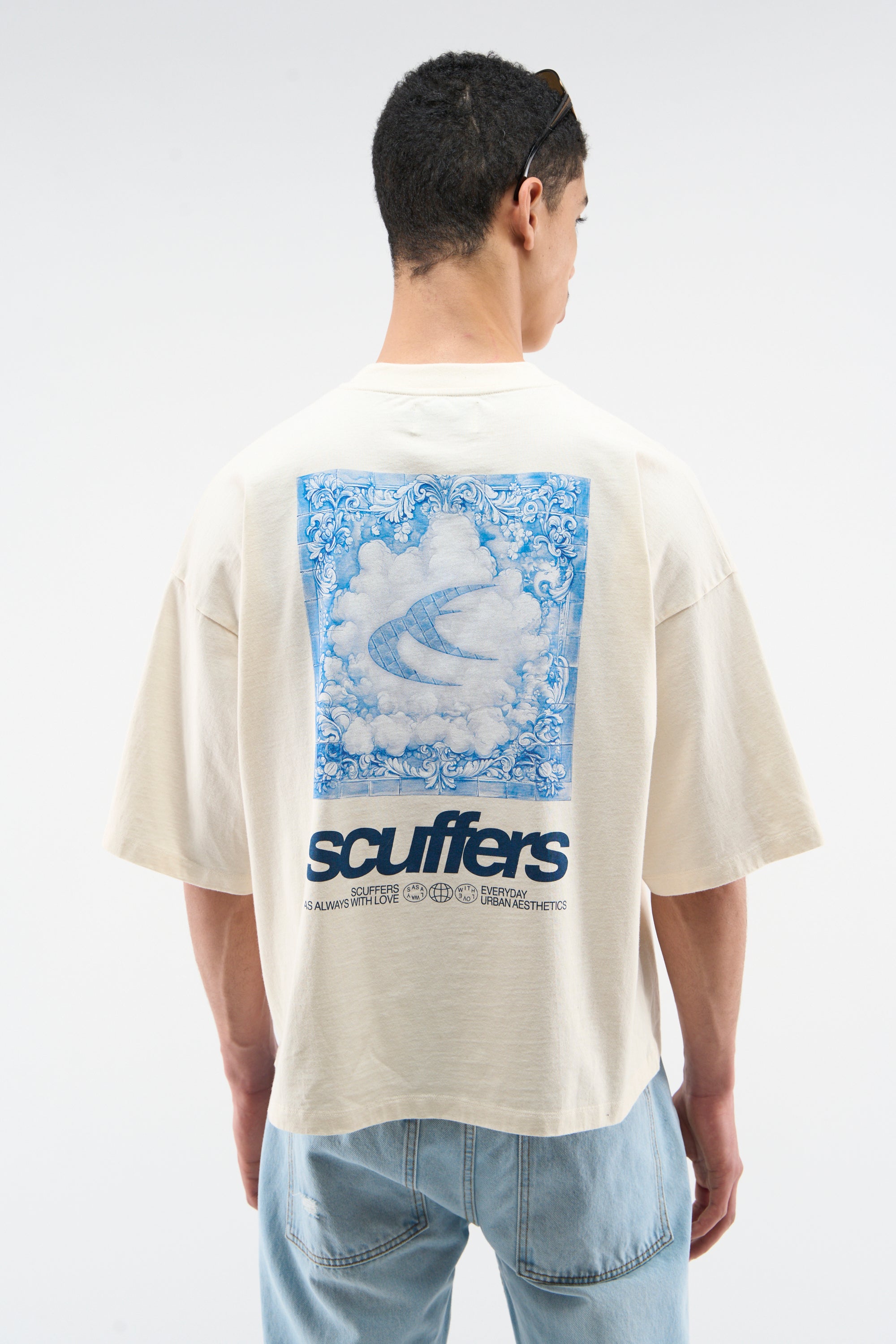 Oporto Ecru T-Shirt – Scuffers