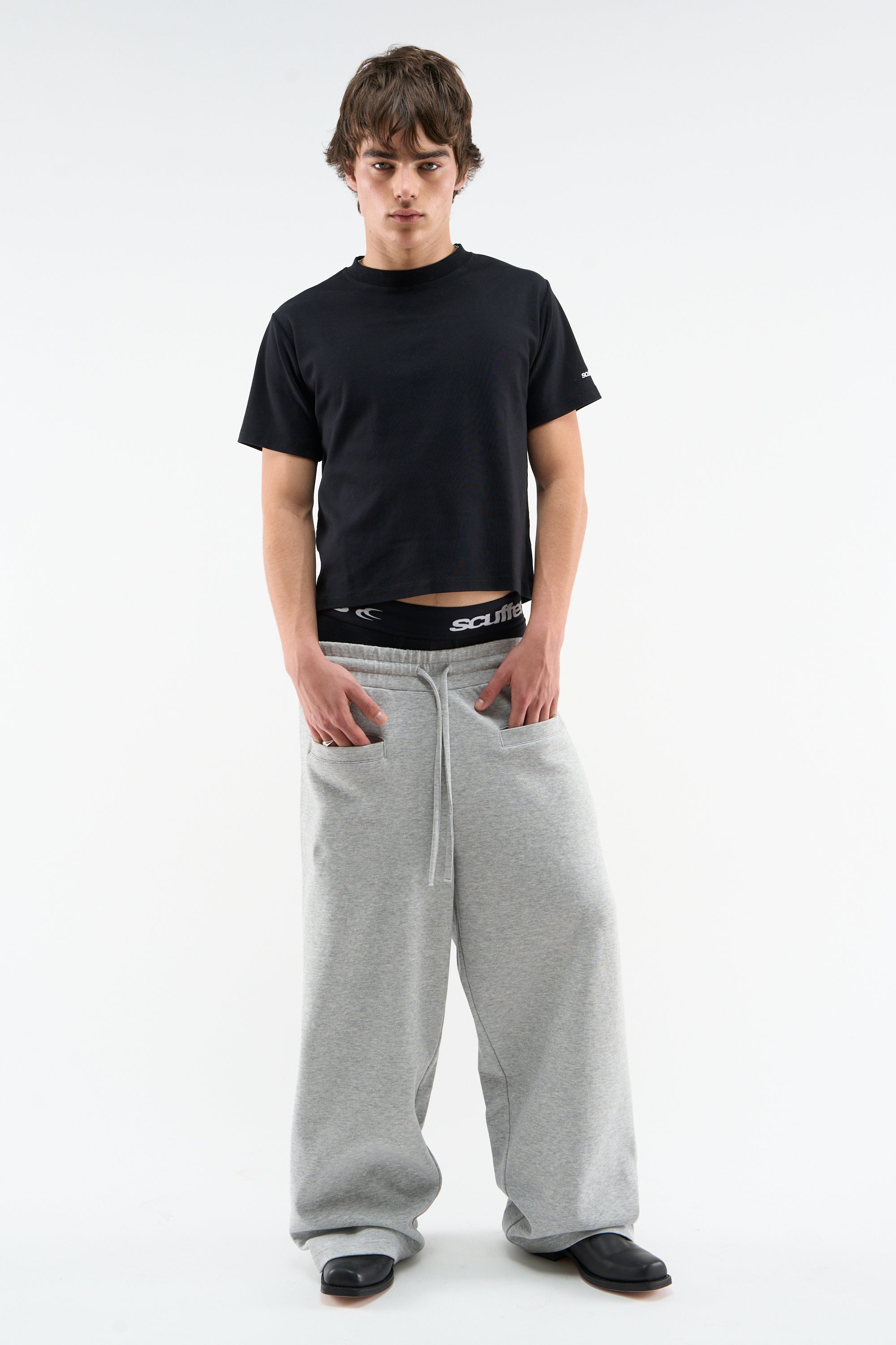 Tube Grey Pants