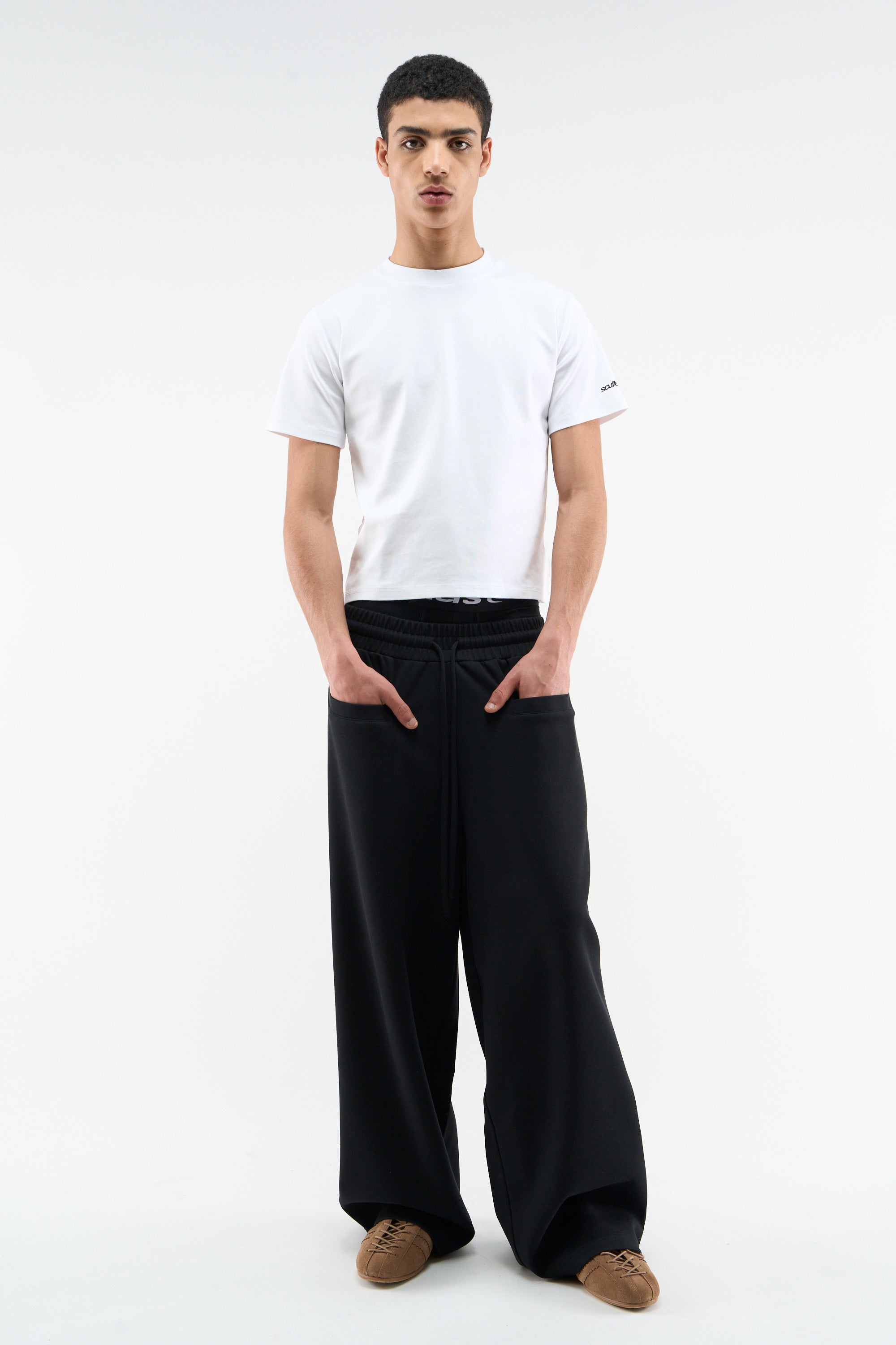 Tube Black Pants
