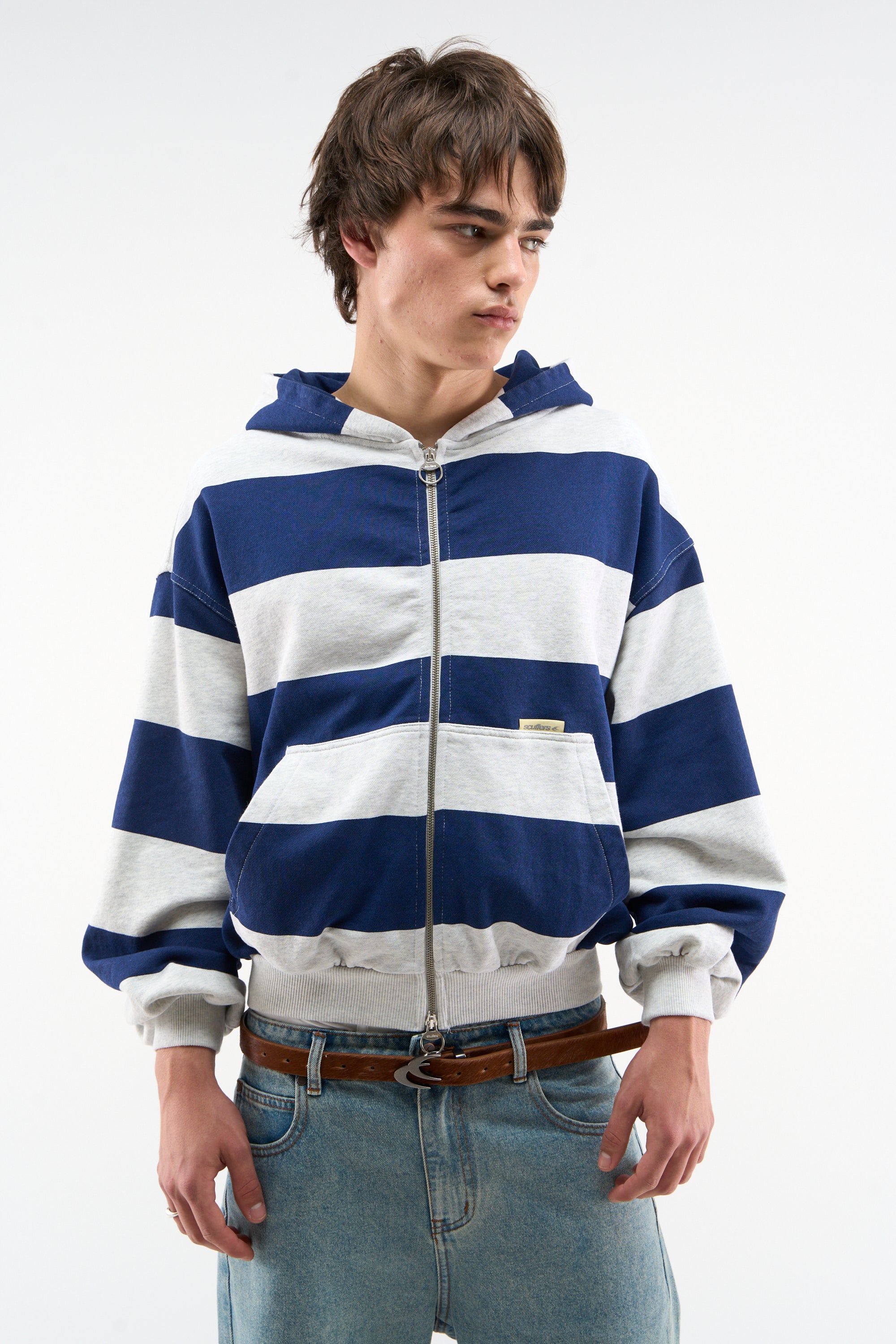 scuffers ネイビー フルジップ パーカー Club Navy Zipper – Scuffers