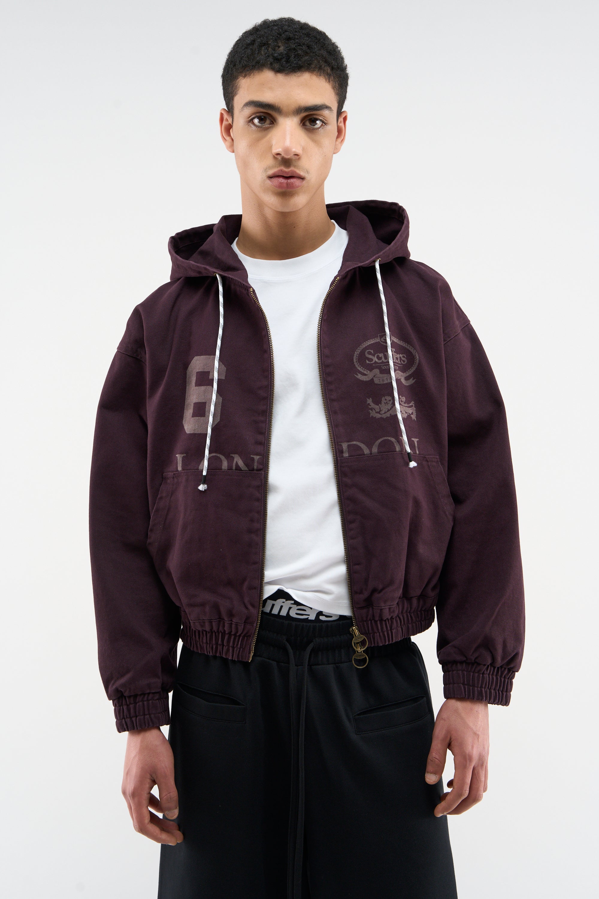 Slam Burgundy Jacket