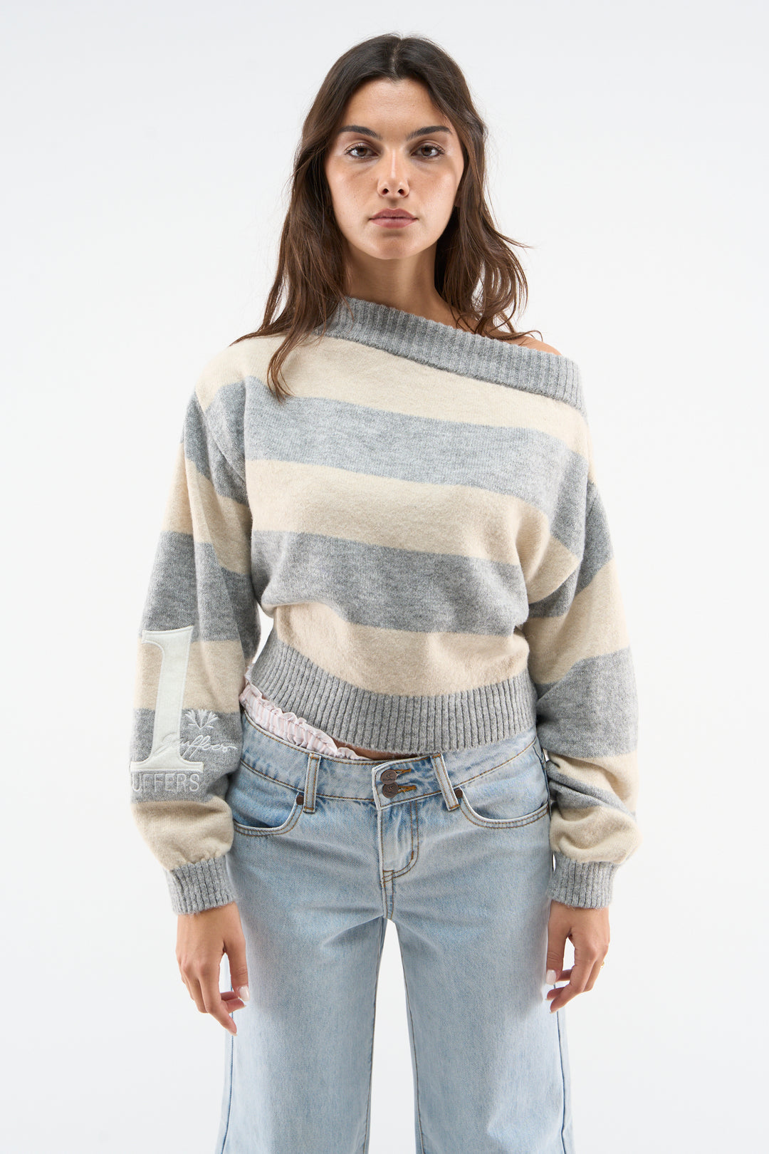 Martina Ecru Knit – Scuffers