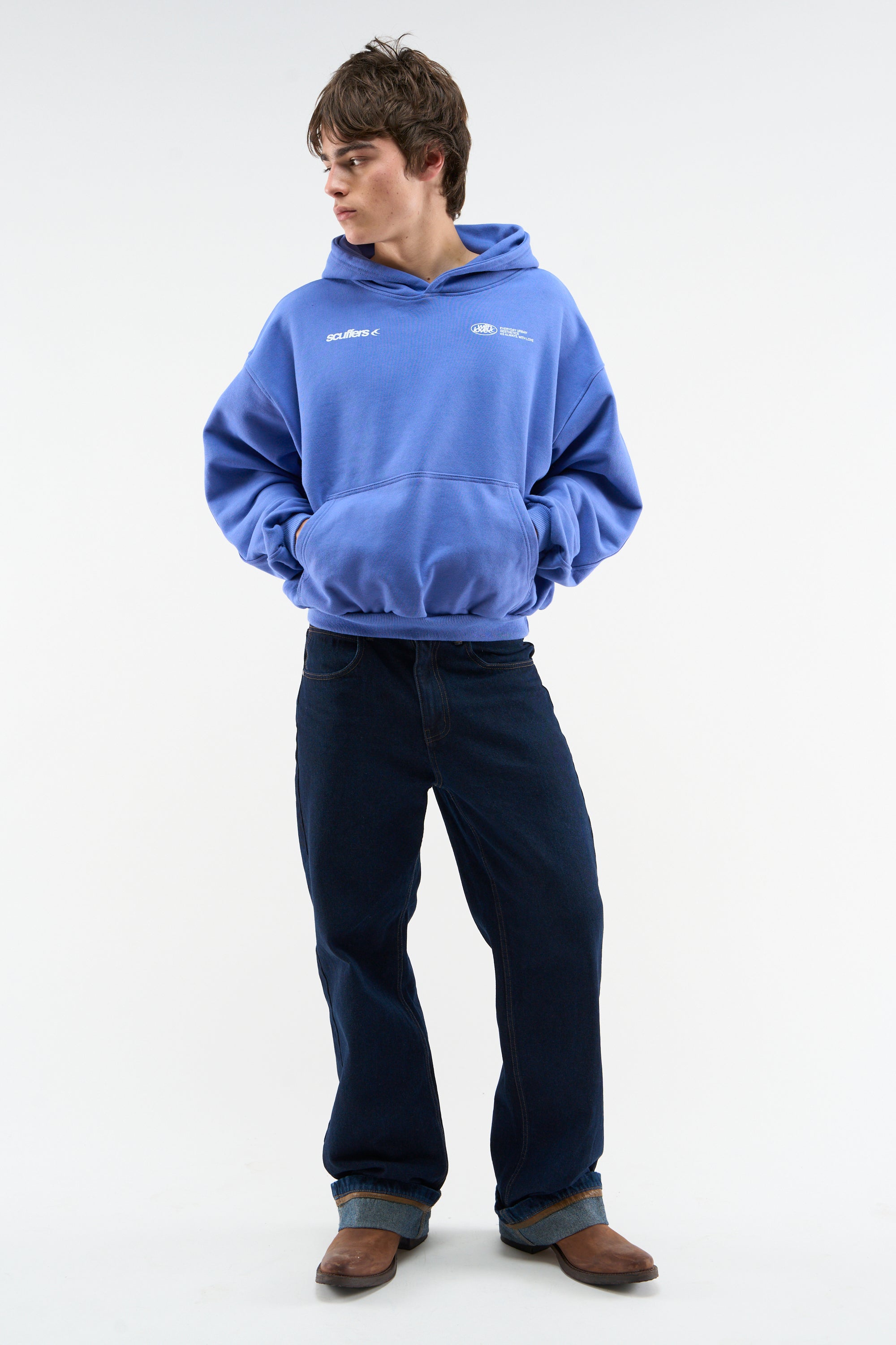 Sign Blue Hoodie