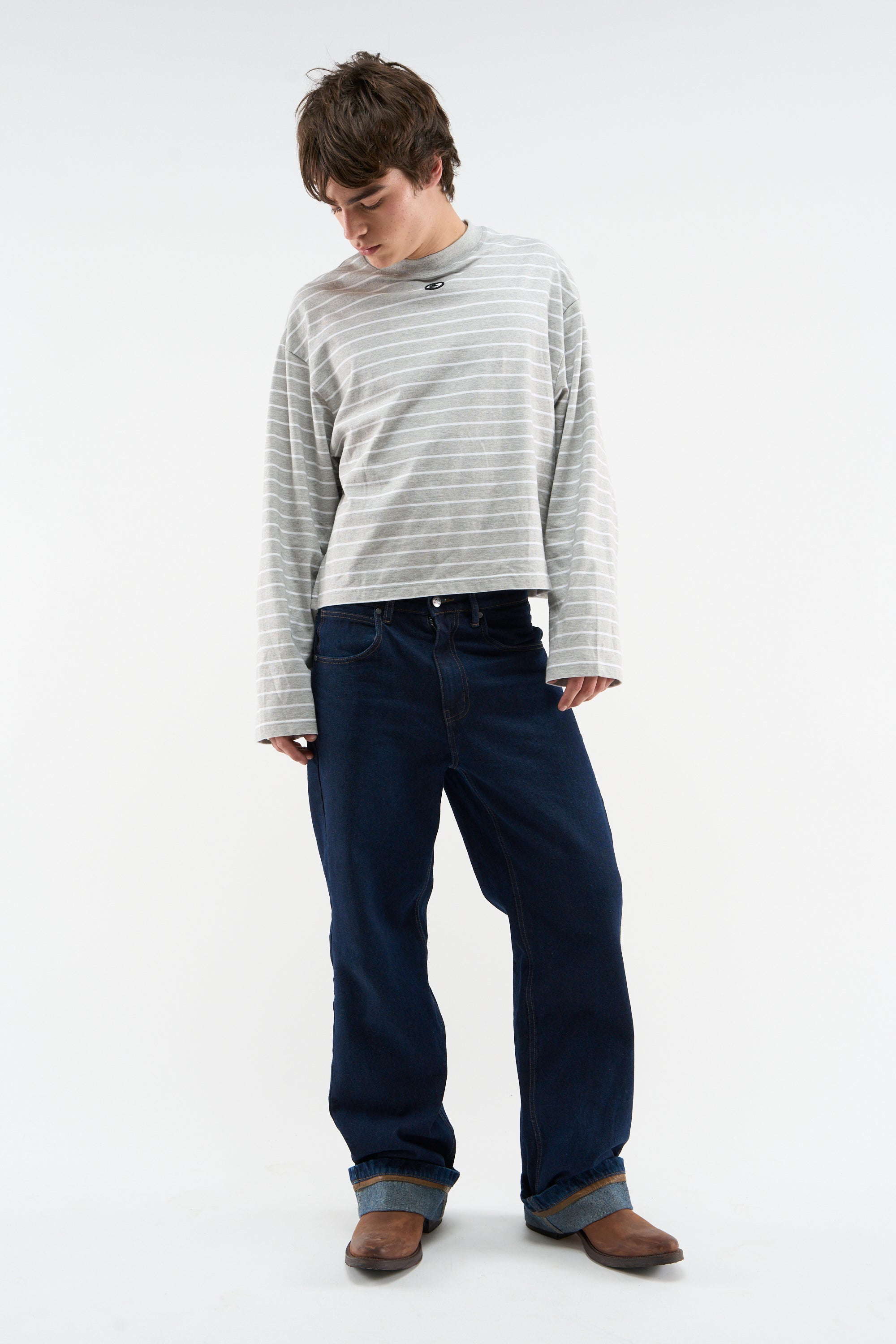 scuffers スウェットシャツ SEAS Melange Longlseeve – Scuffers