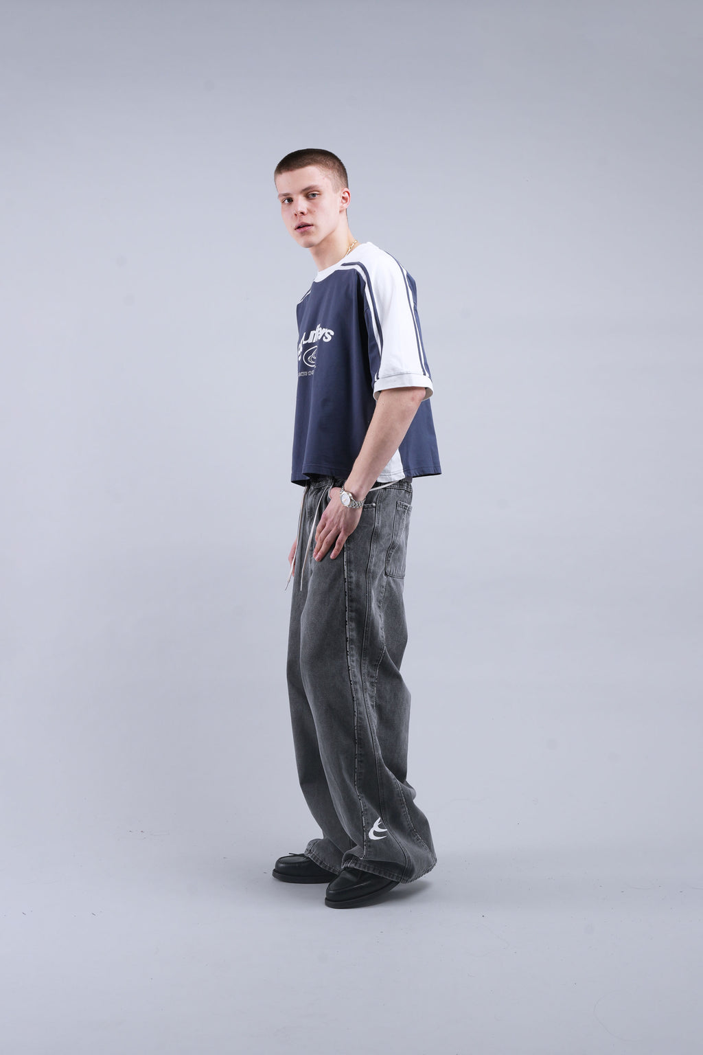 Effortless Navy T-Shirt