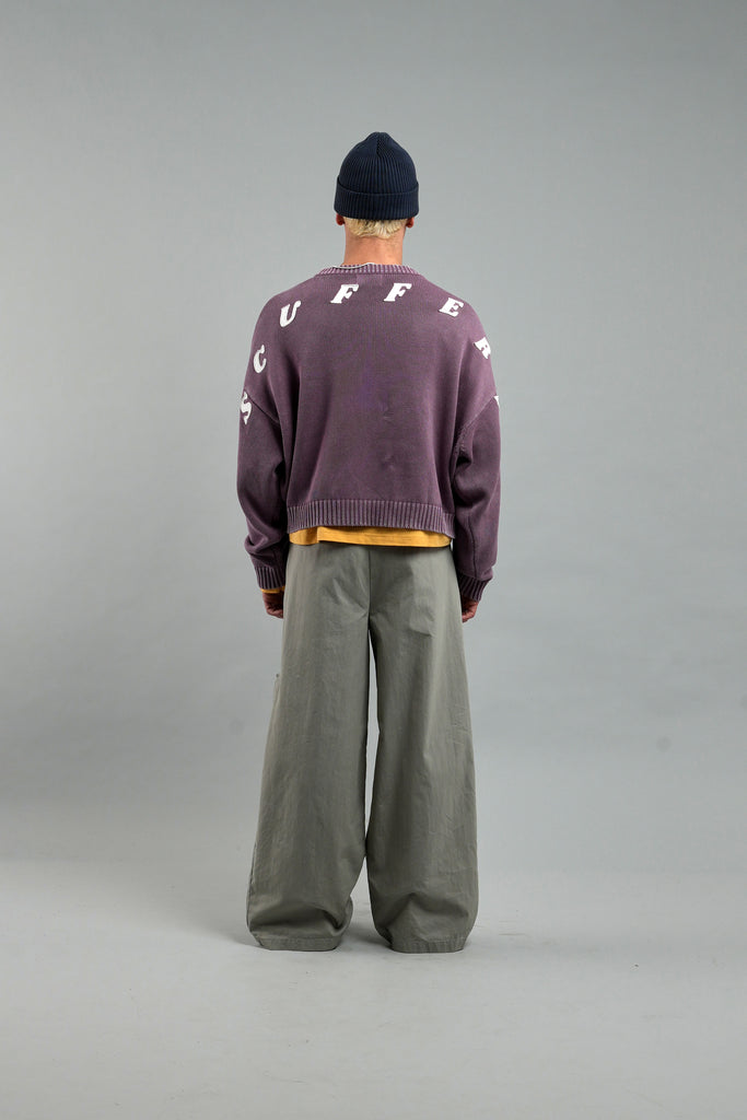 Coolie Purple Knit