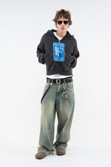 Rolly Dark Knit Zipper