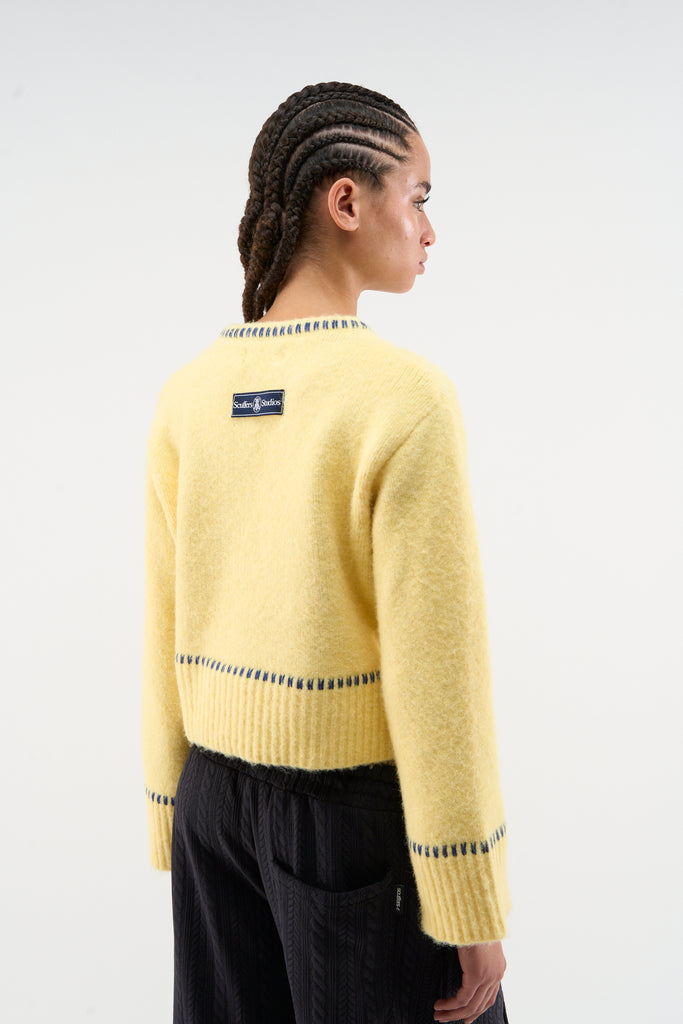 Handmade Yellow Knit