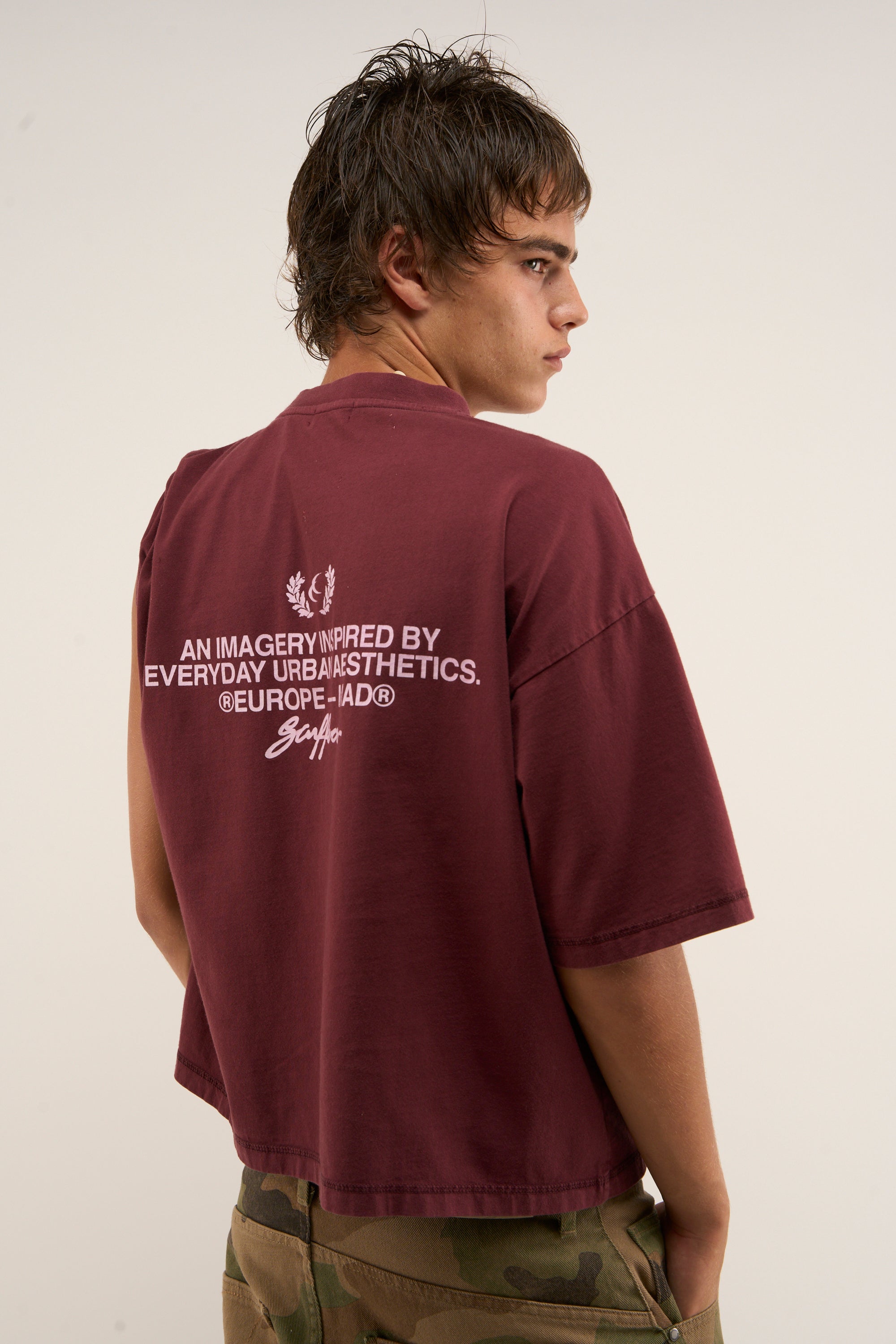 New Signature Burgundy T-Shirt