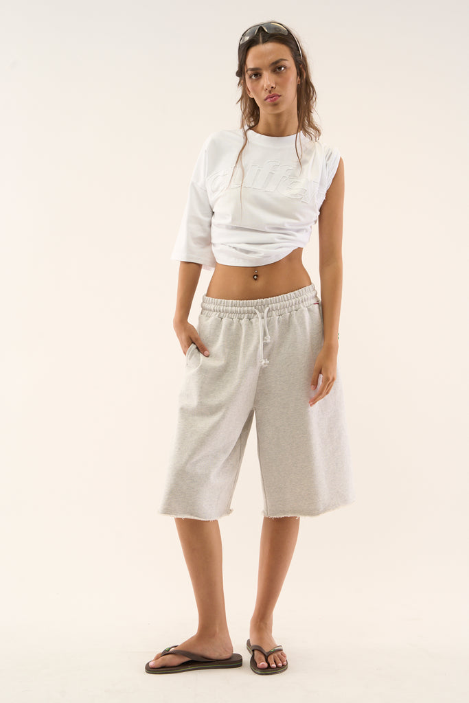 SCFF Grey Melange Shorts
