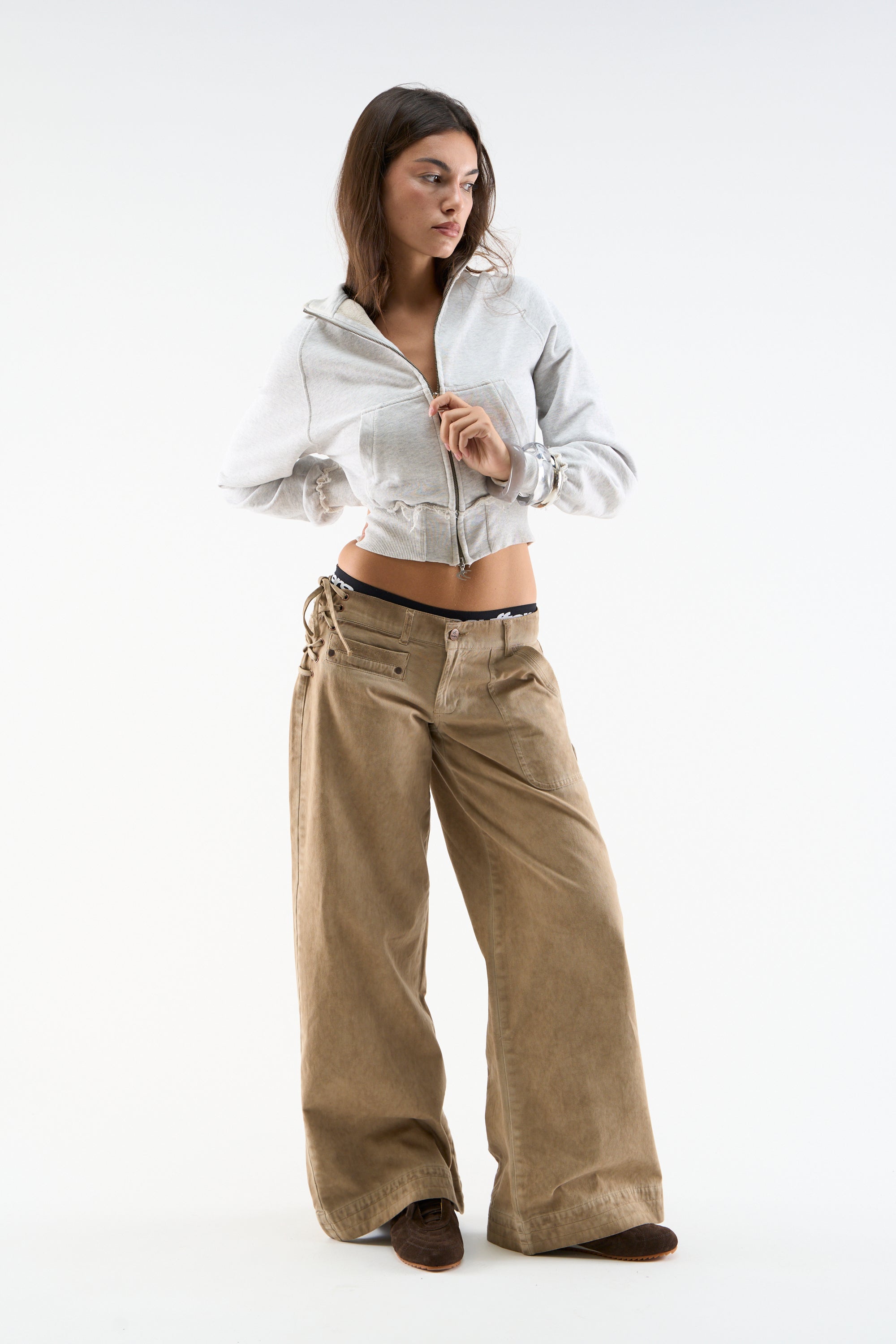 City Dusty Brown Pants