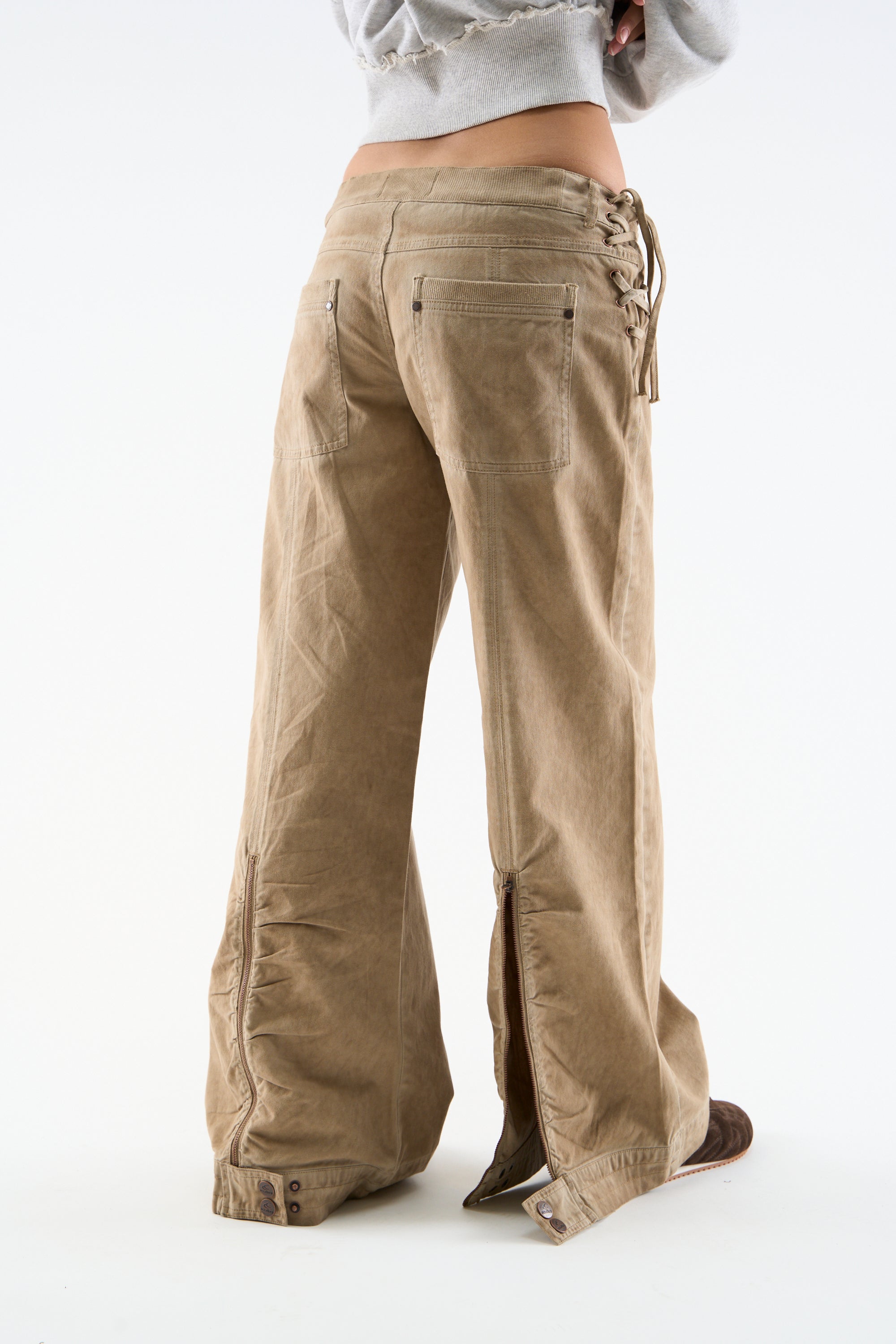 City Dusty Brown Pants