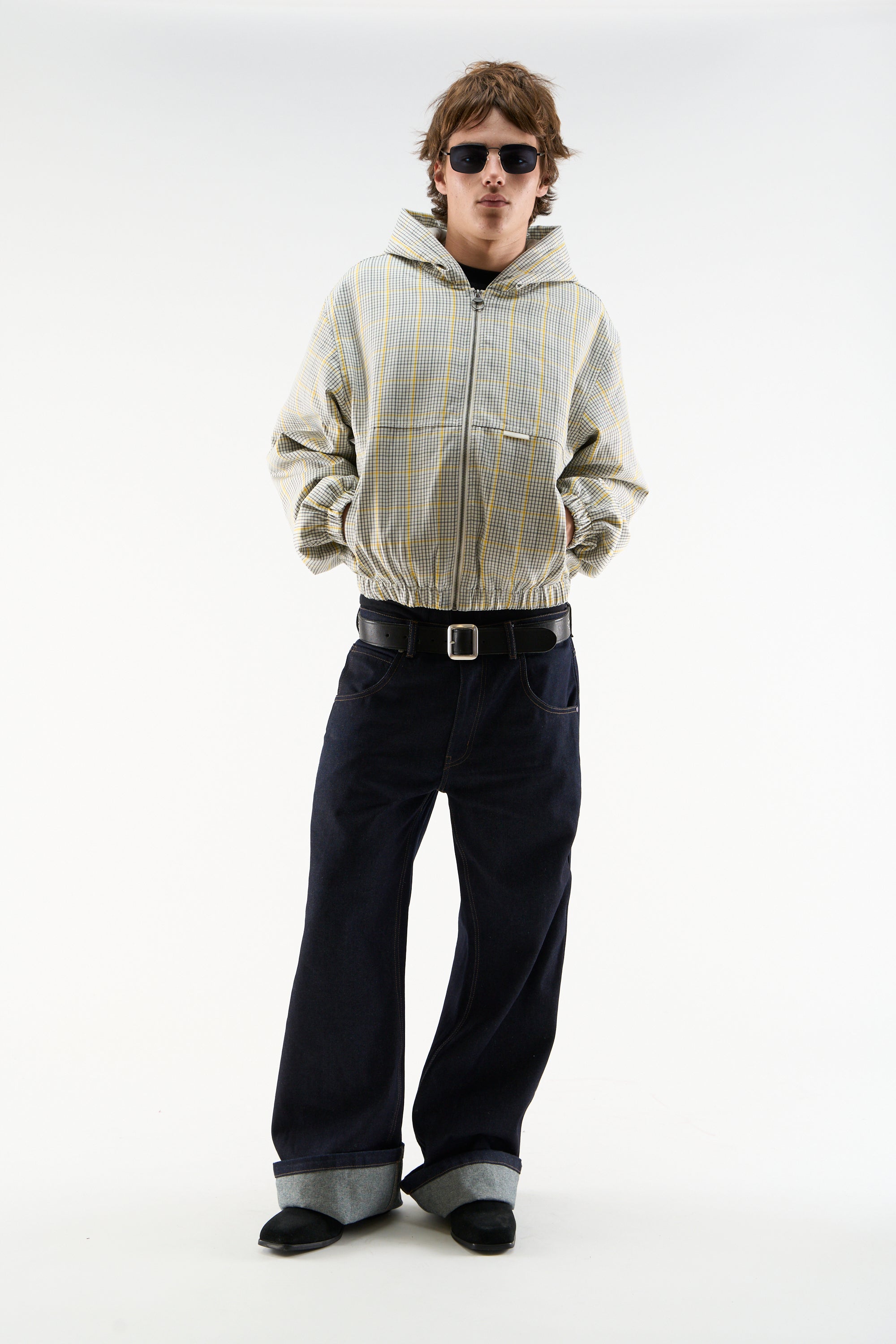 Checkered Work Jacket