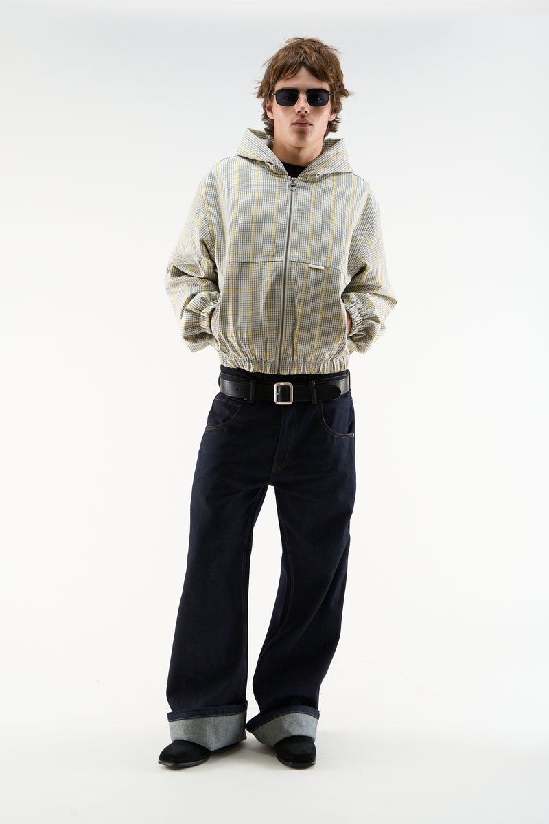 Checkered Work Jacket