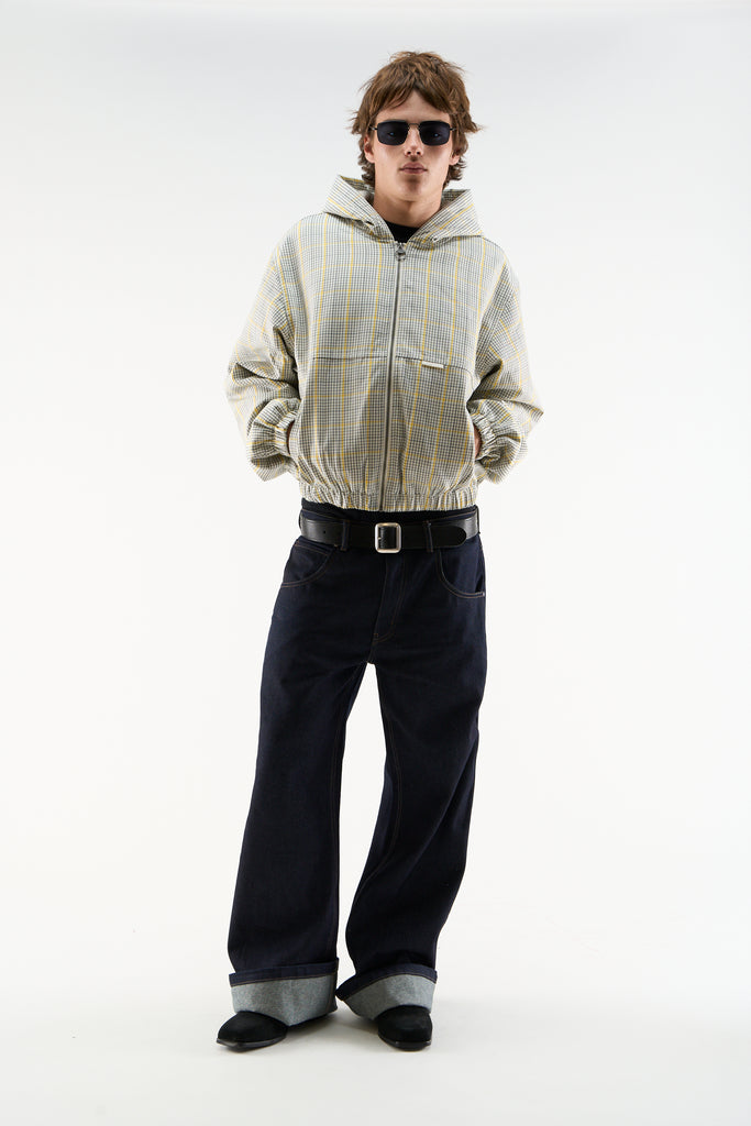 Checkered Work Jacket