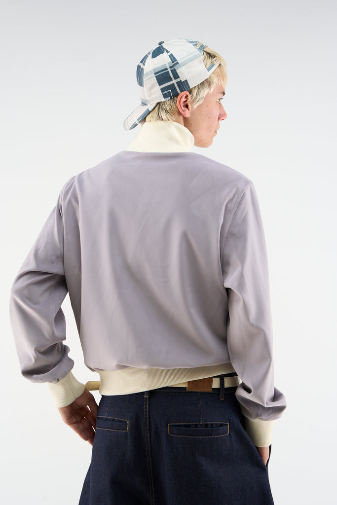 Snow Light Grey Zipper