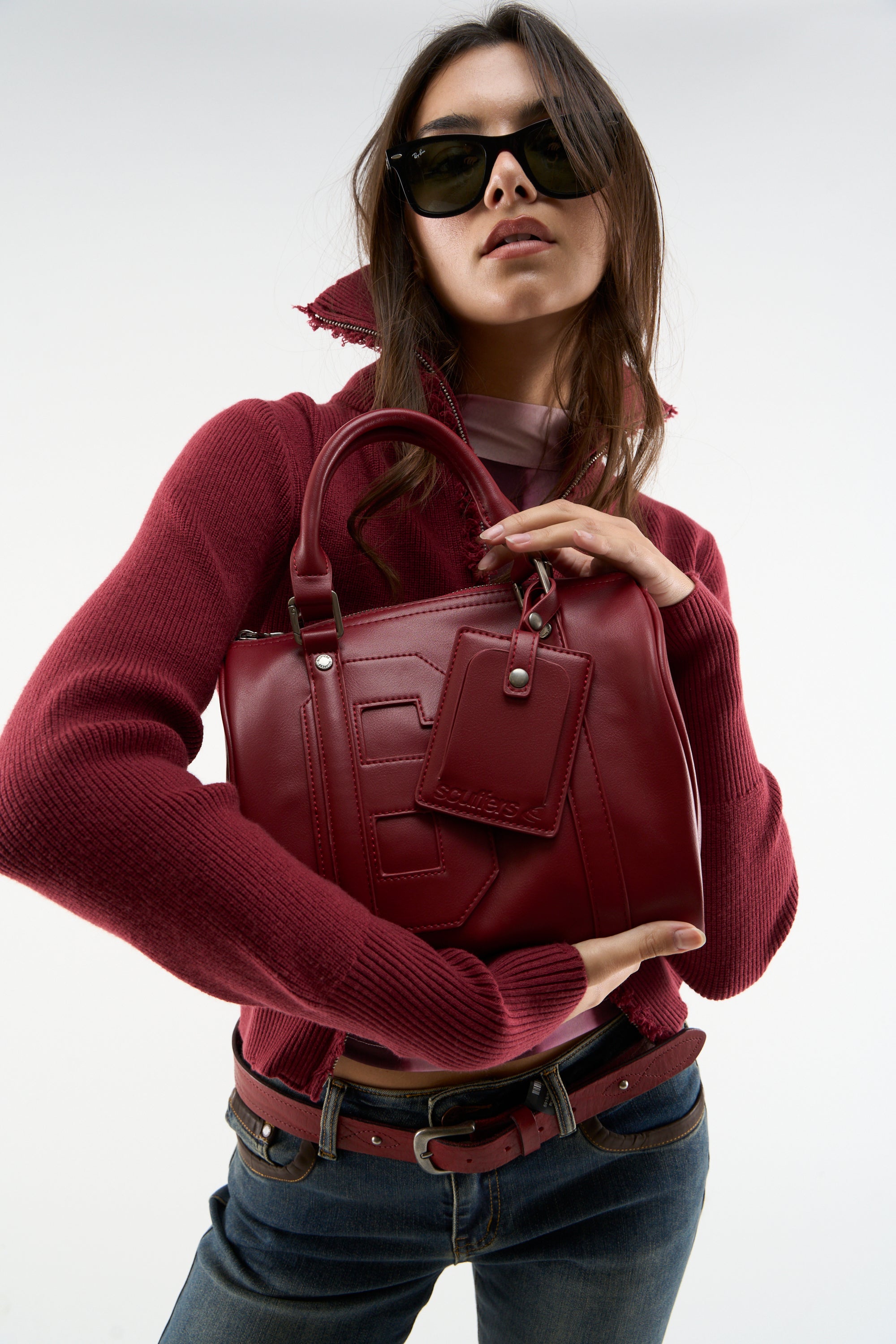 All In Red Mini Duffle Bag