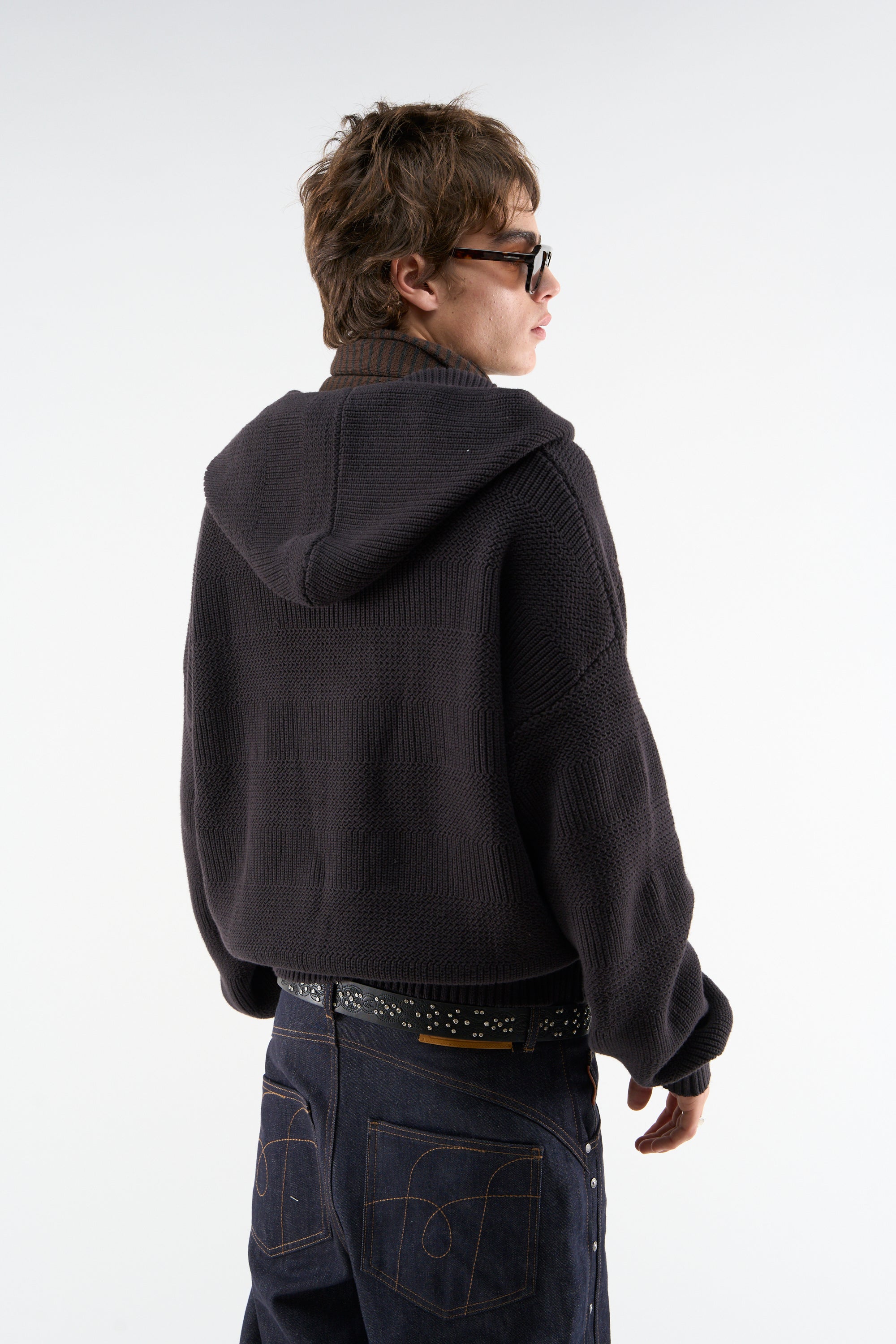 Nowhere Dark Knit Zipper