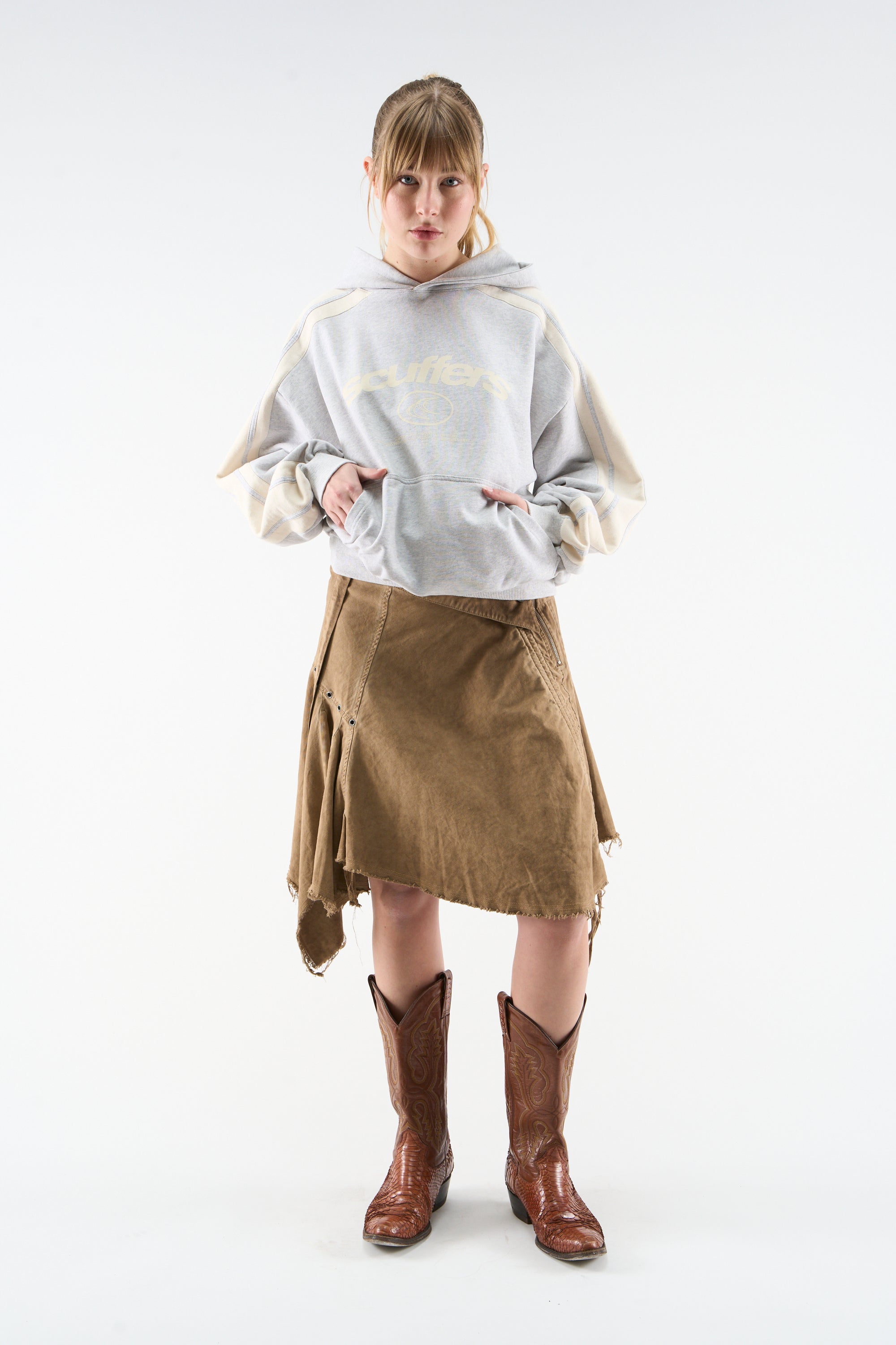 Effortless Light Grey Hoodie