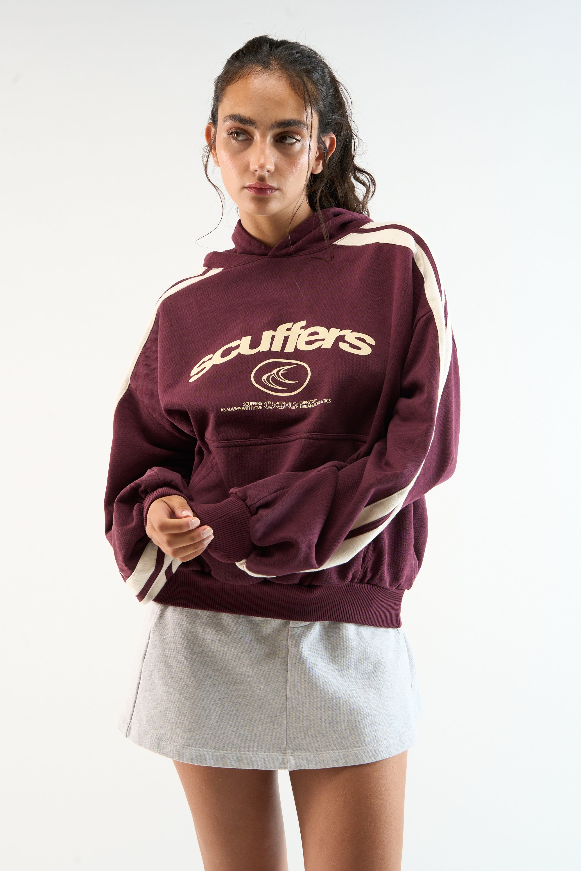 Effortless Burgundy Hoodie