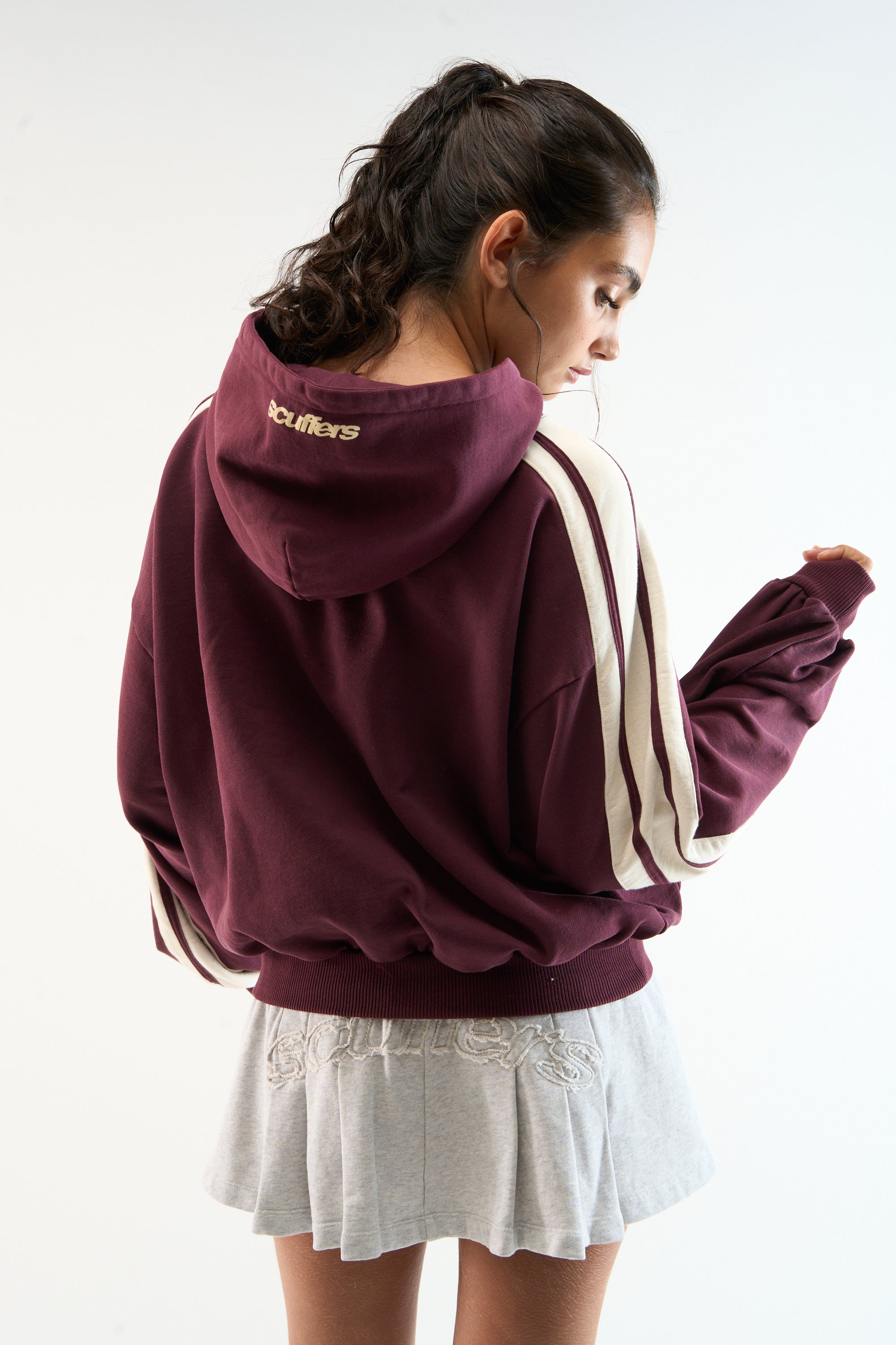 Effortless Burgundy Hoodie