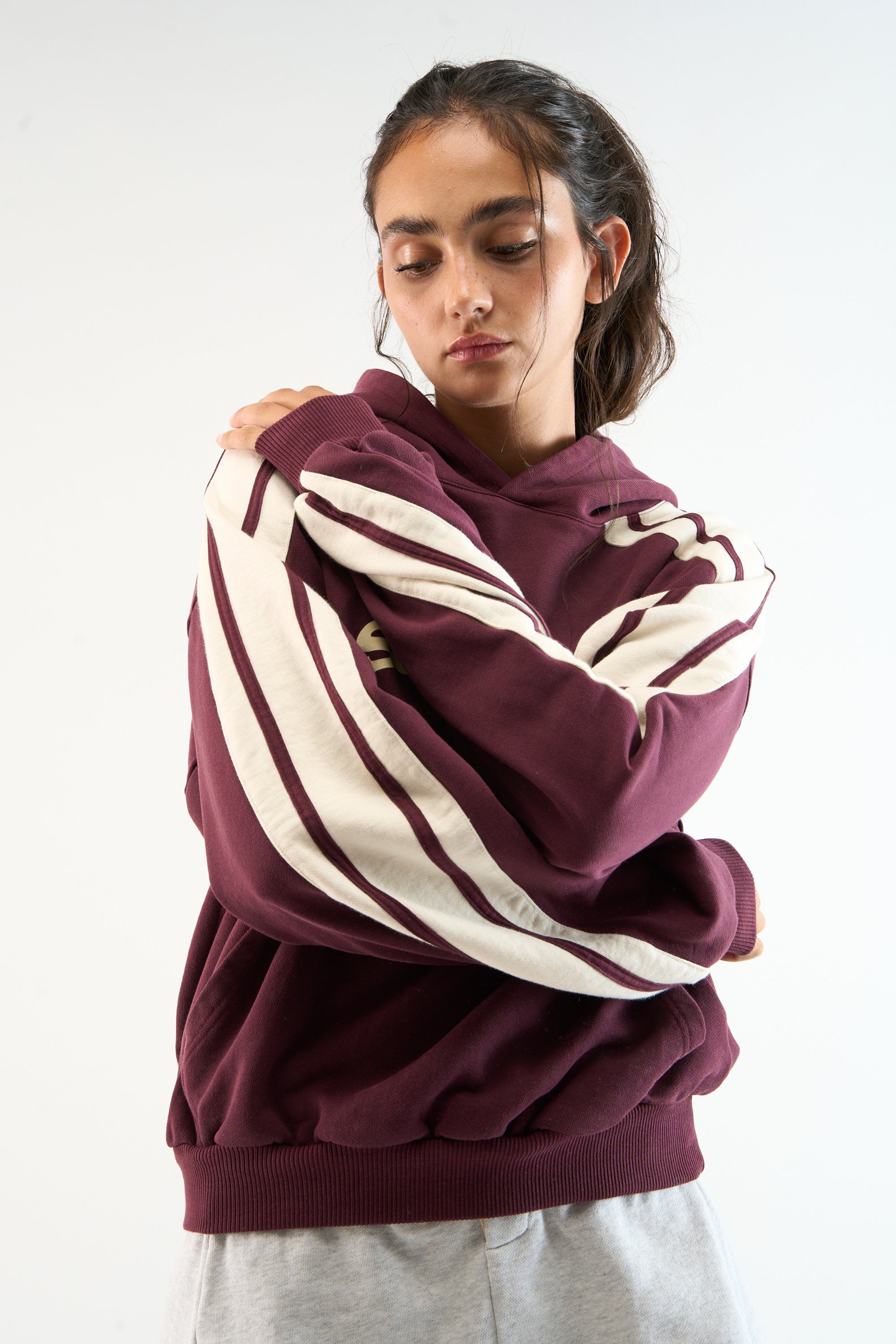 Effortless Burgundy Hoodie