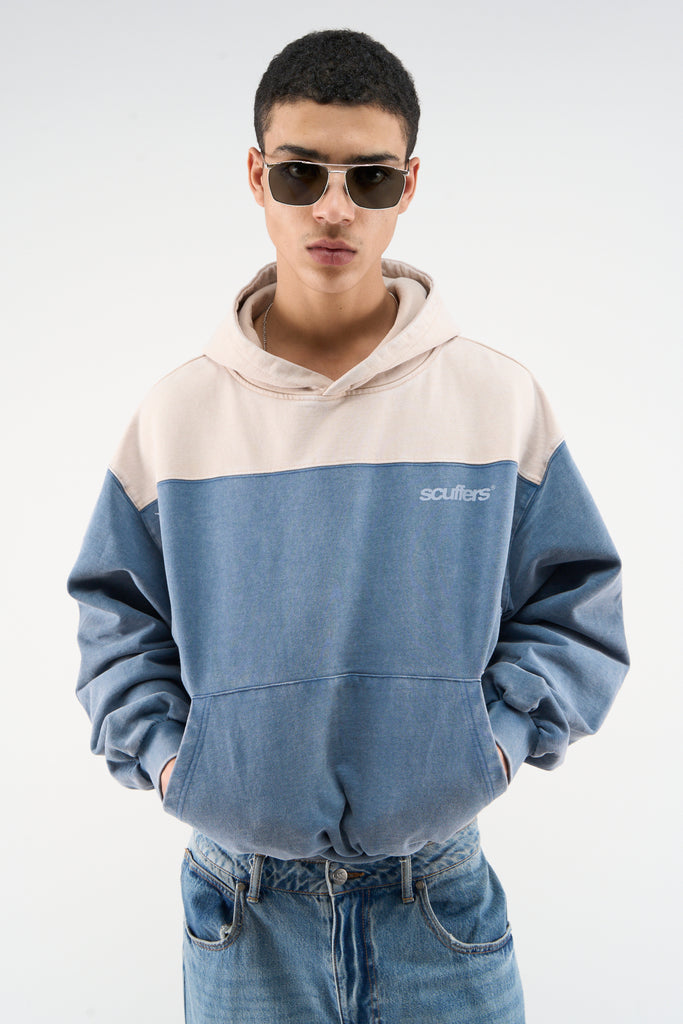 SCUFFERS パーカー アニマル柄 ネイビー フーディー Animal Blue Hoodie - Oversized Hoodie | Scuffers