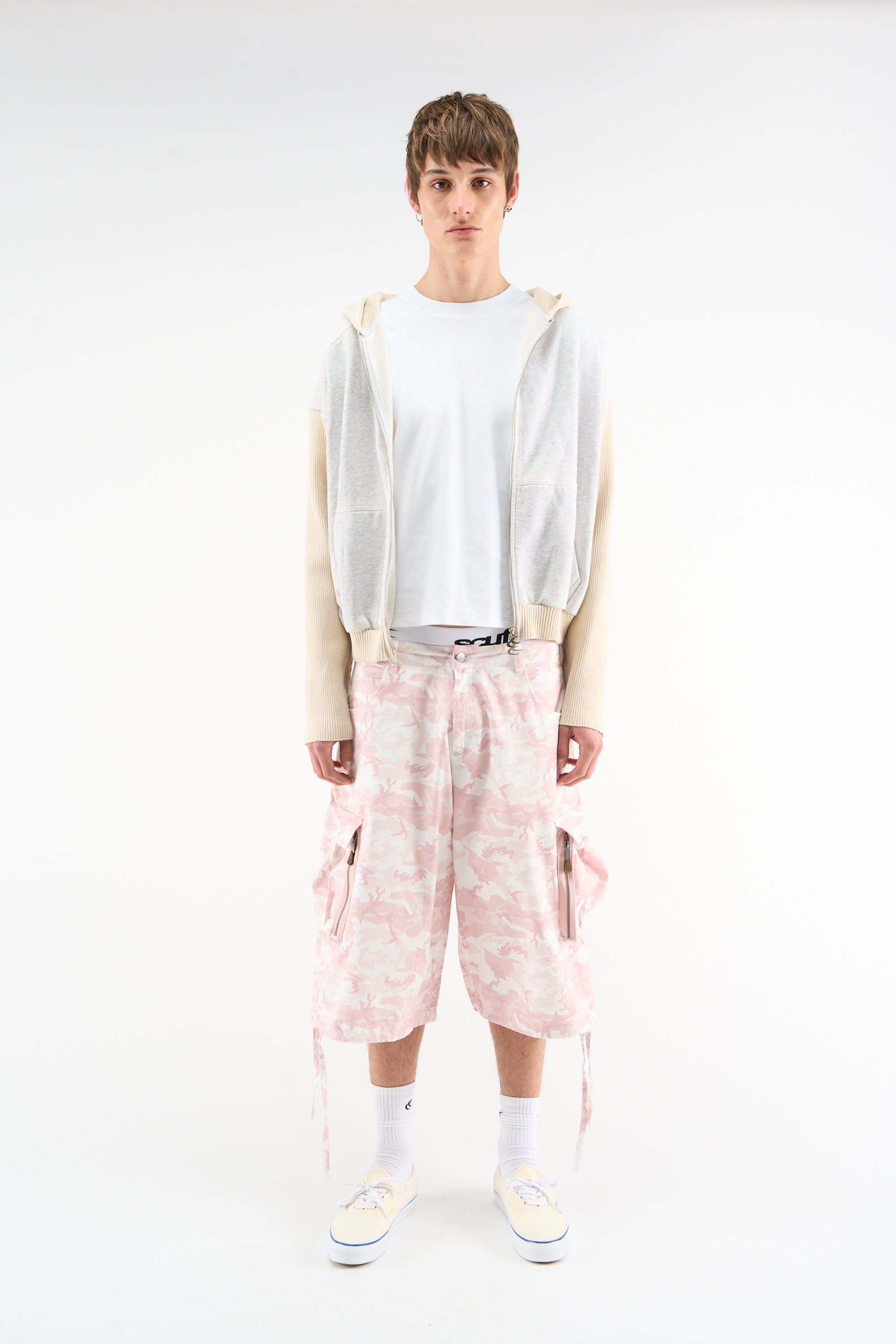 Funk Pink Camo Jorts – Scuffers