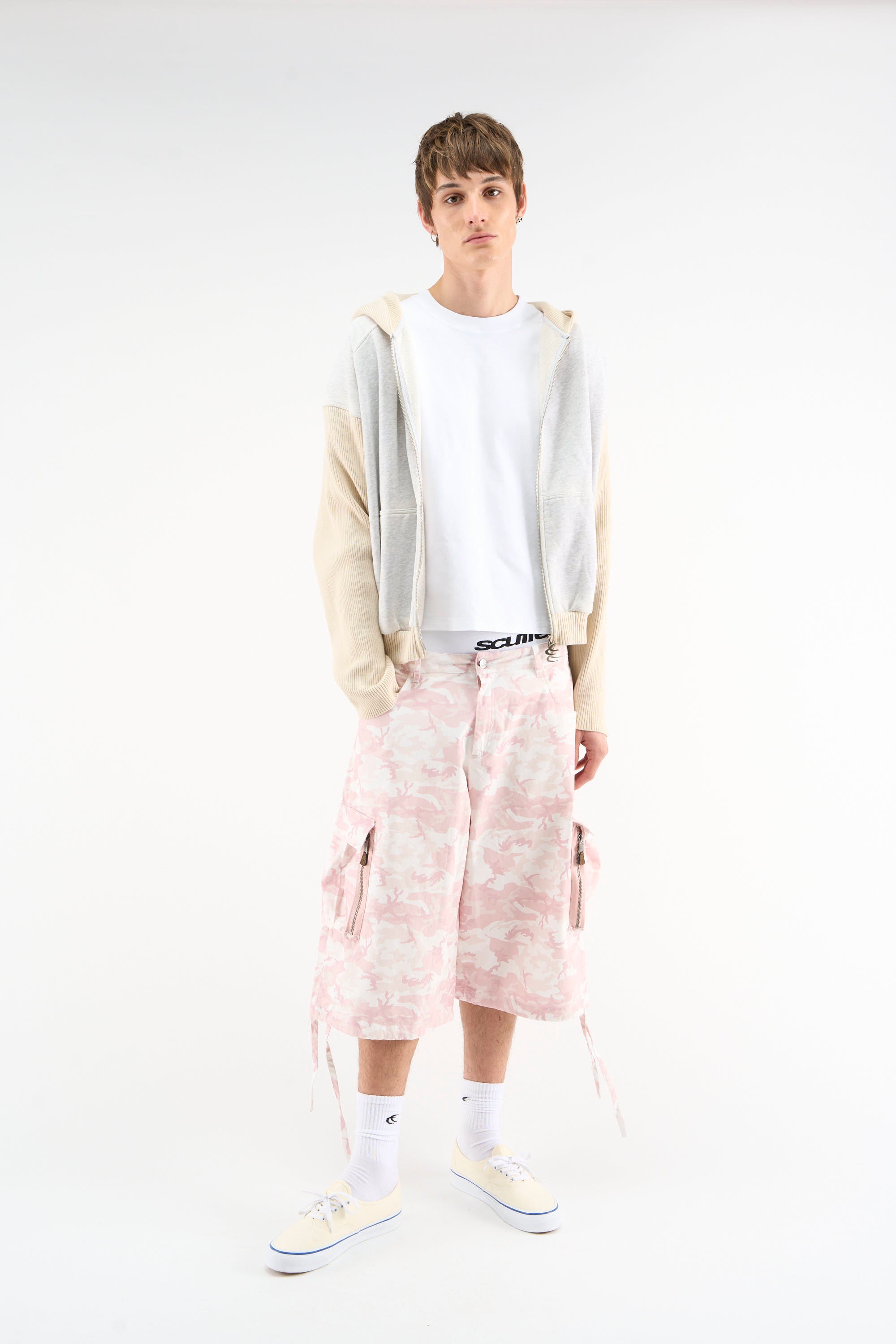 Funk Pink Camo Jorts – Scuffers