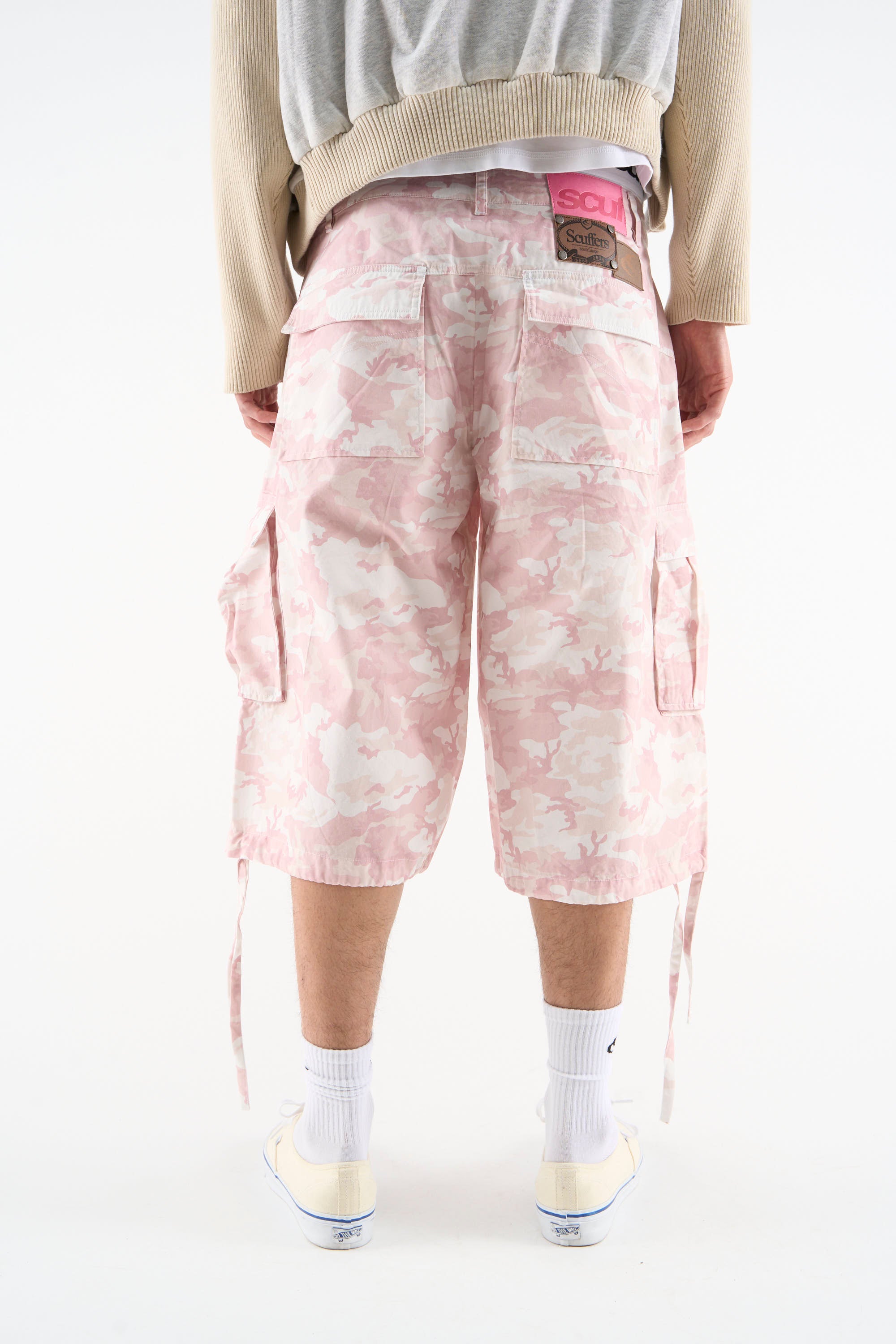 Funk Pink Camo Jorts – Scuffers