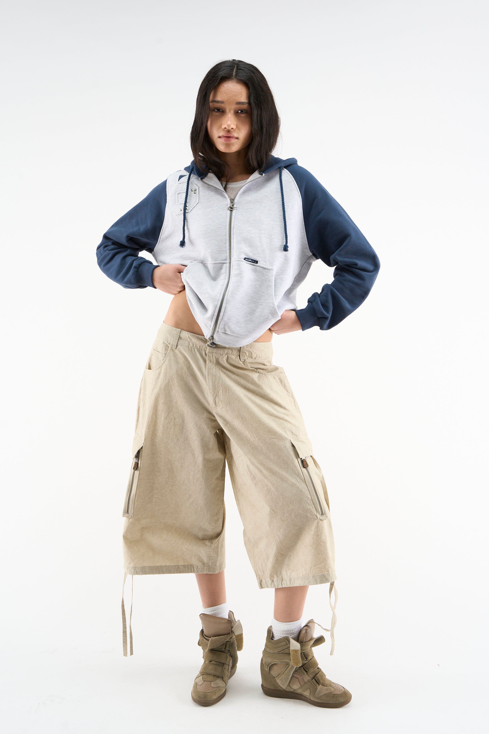 Inside Navy Zipper