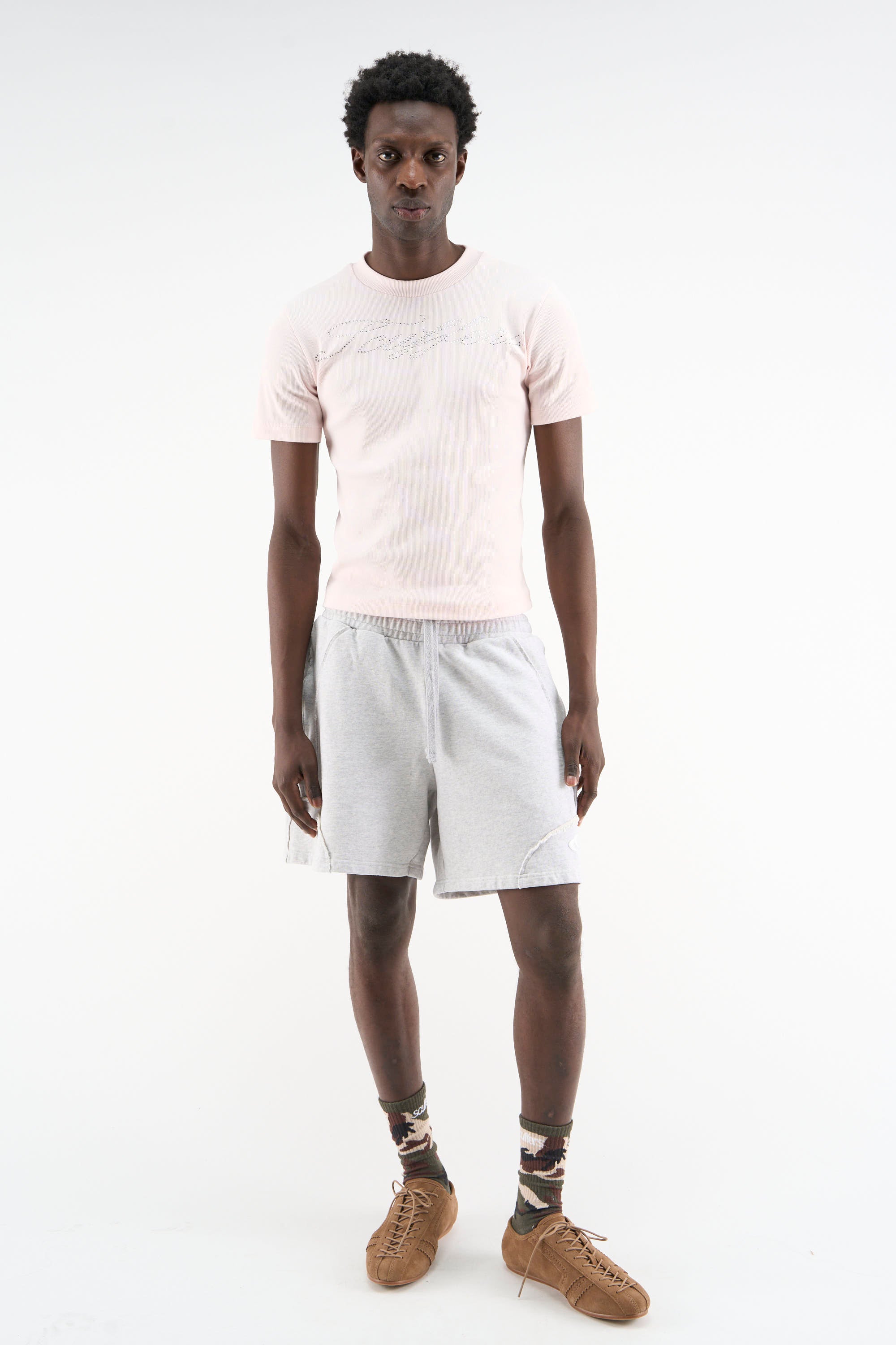 Couture Sport Grey Melange Shorts