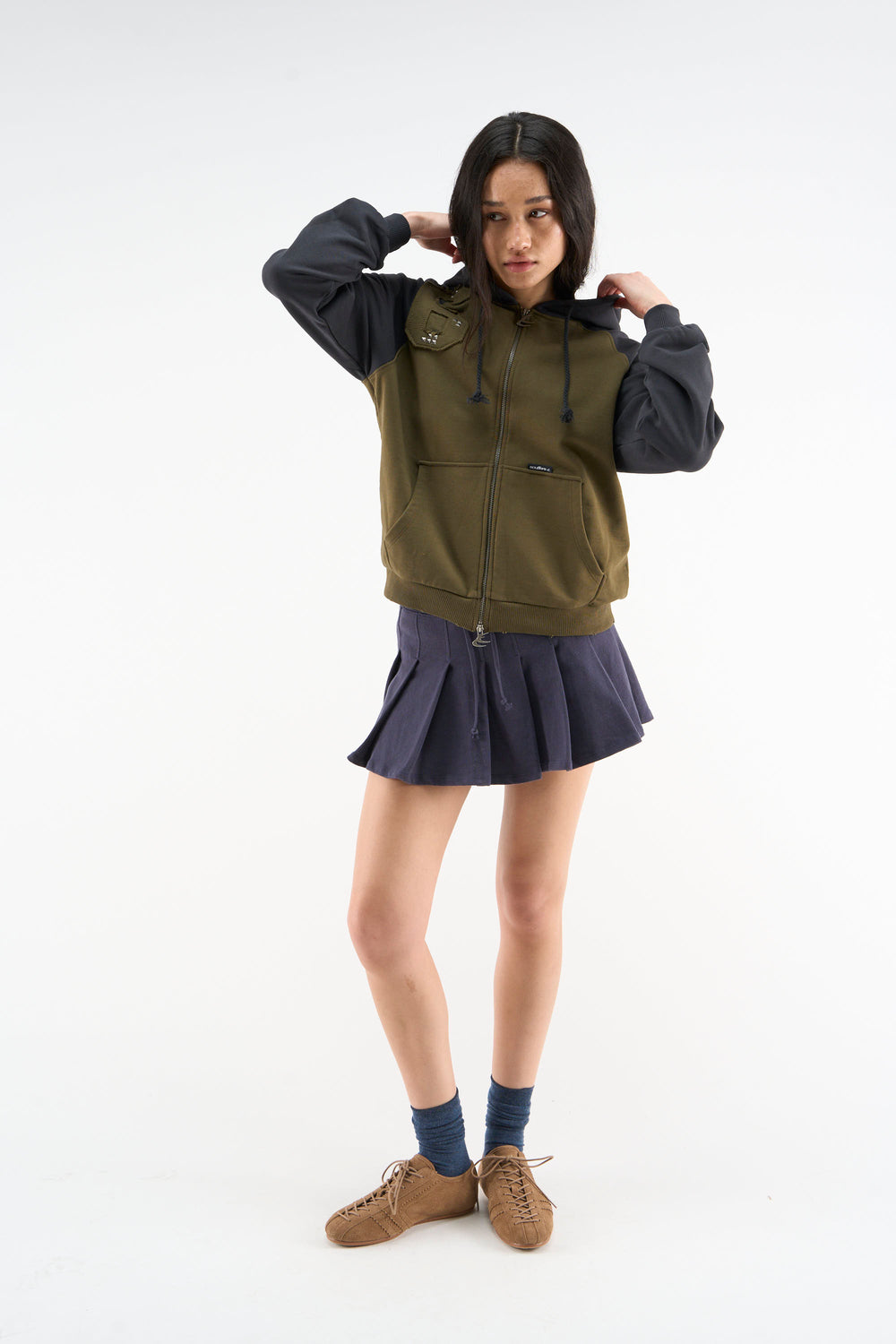 Inside Green Zipper