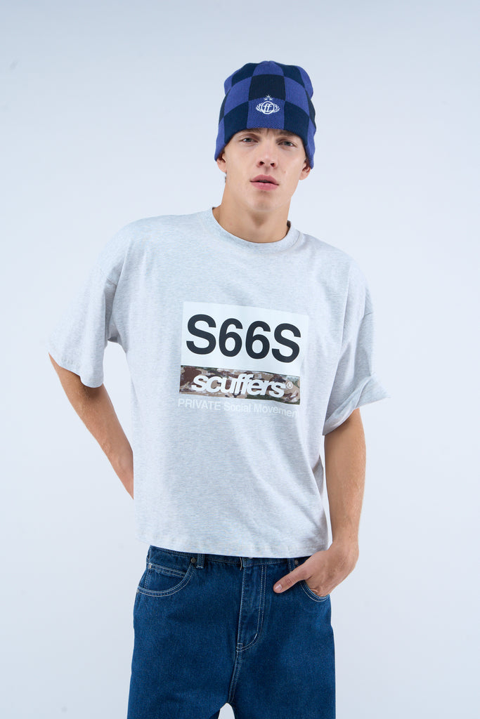 NYC Grey Melange T-Shirt