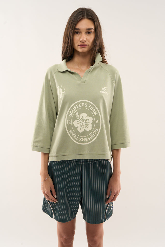 Cali Light Green Polo