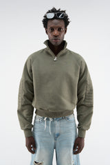 Bow Quarter Green Zip