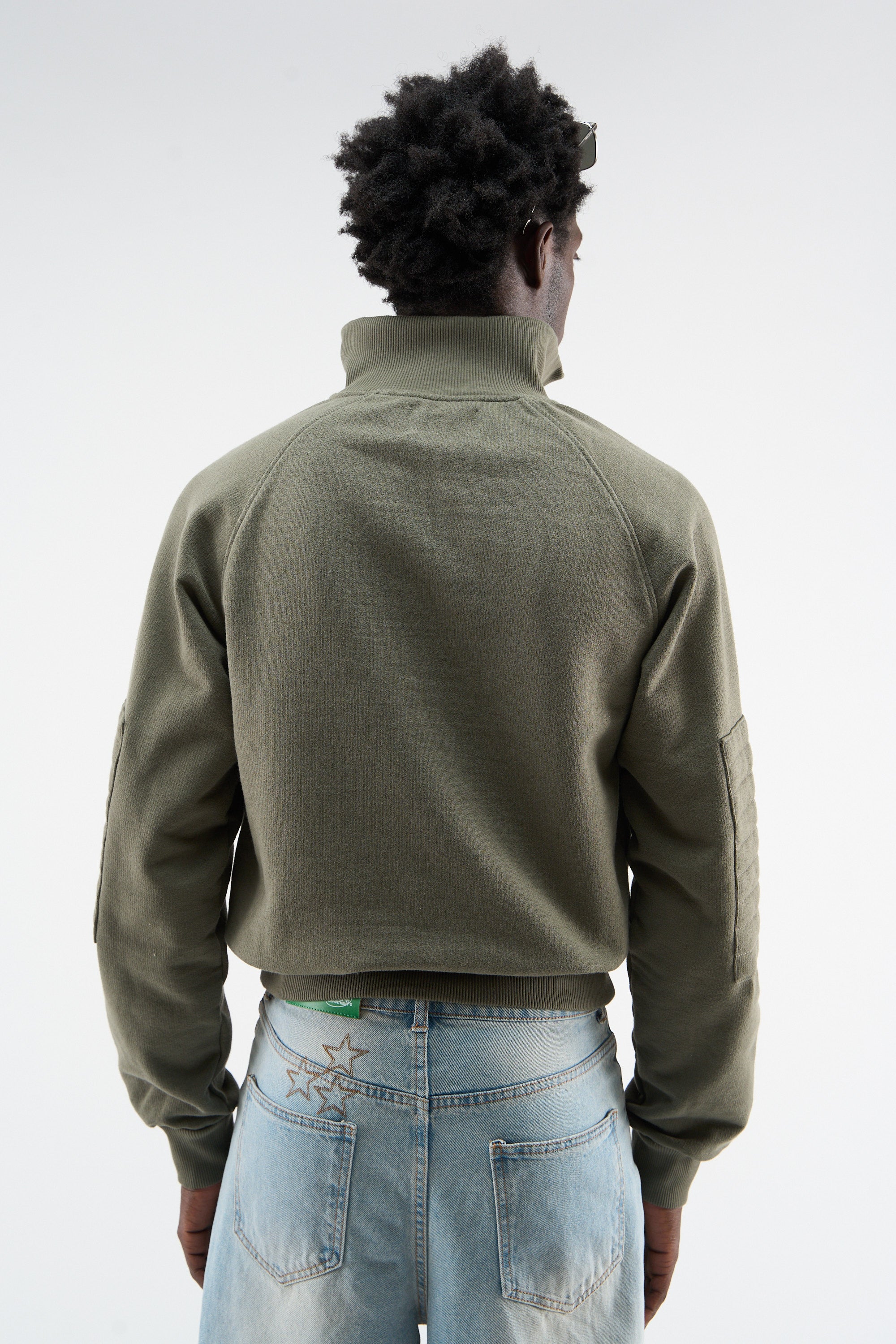 Bow Quarter Green Zip