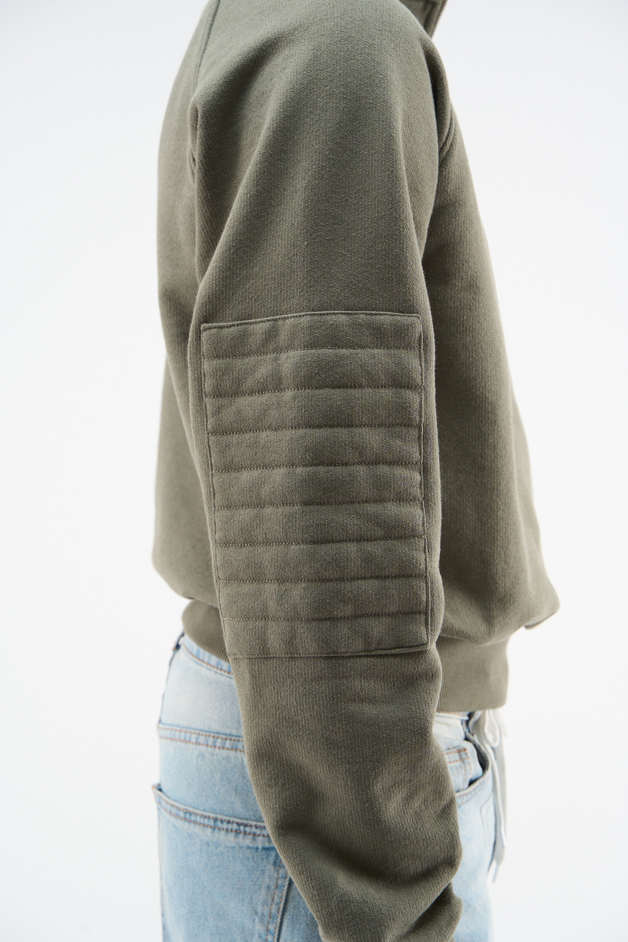 Bow Quarter Green Zip