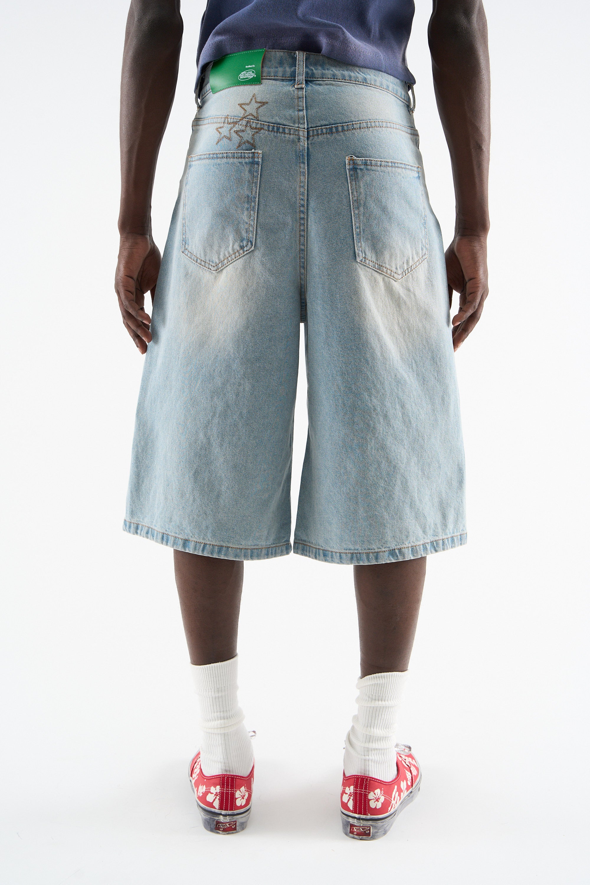 SS26 Jumbo Light Blue Jorts – Scuffers