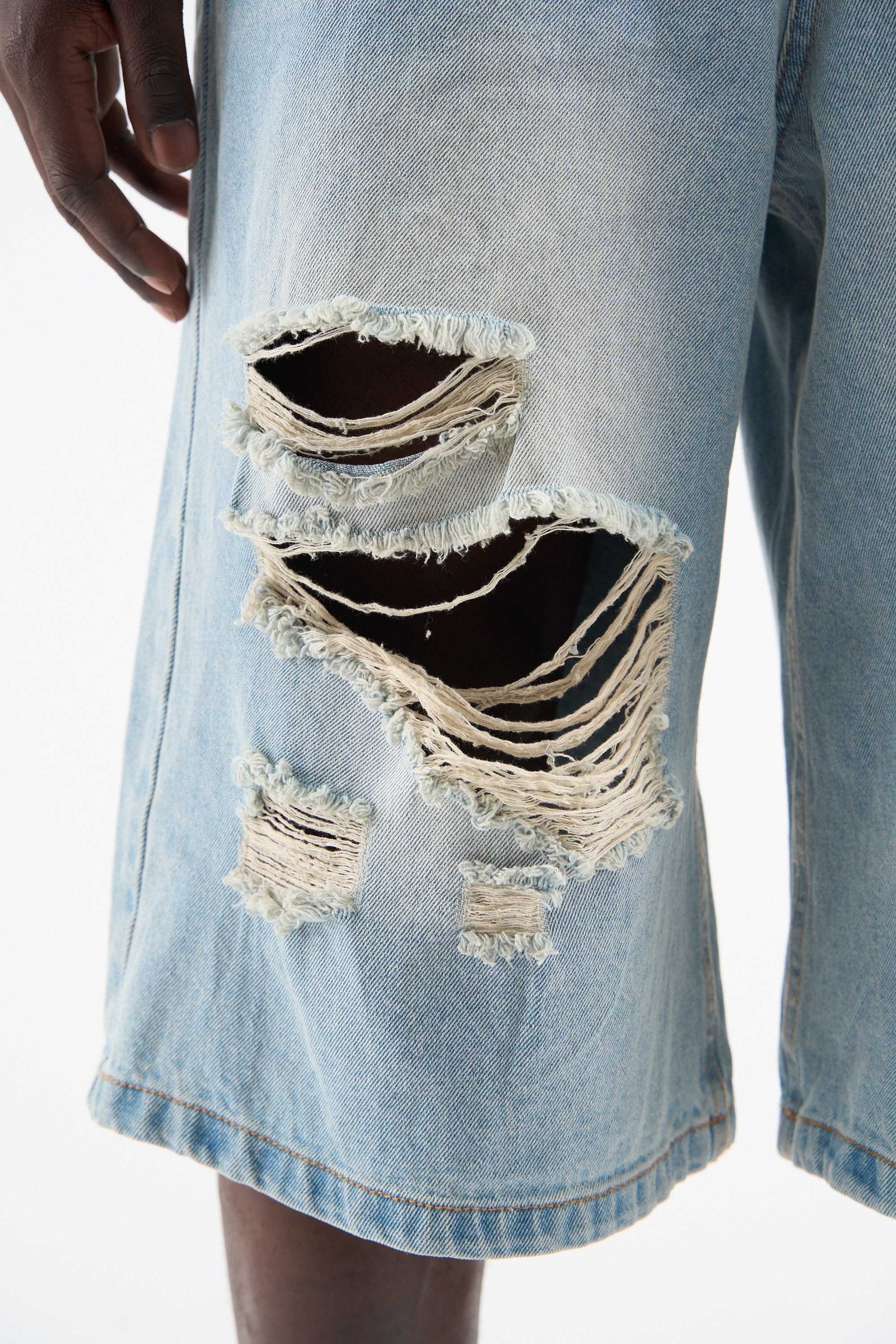 SS26 Jumbo Light Blue Jorts – Scuffers