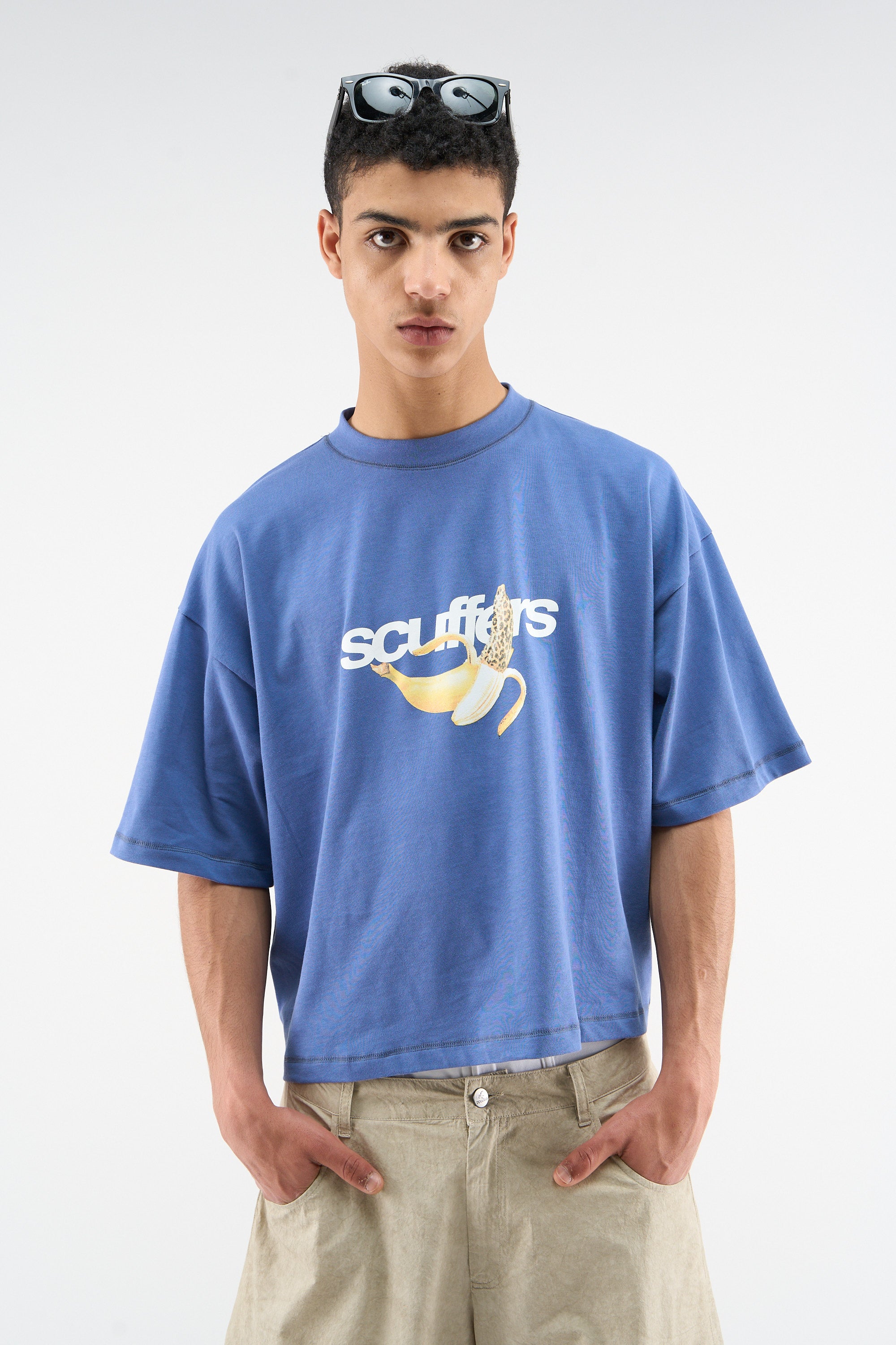 Banana Blue T-Shirt – Scuffers