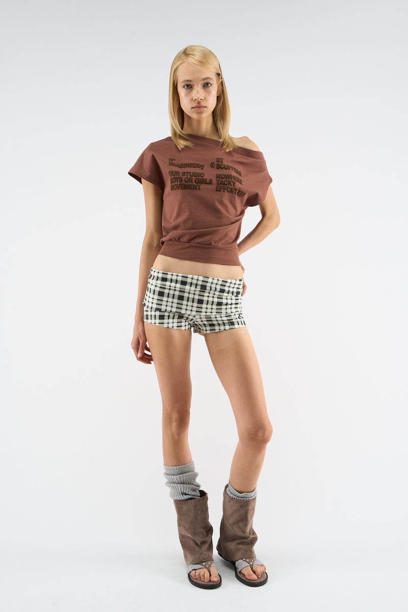 Anastasia Brown Top