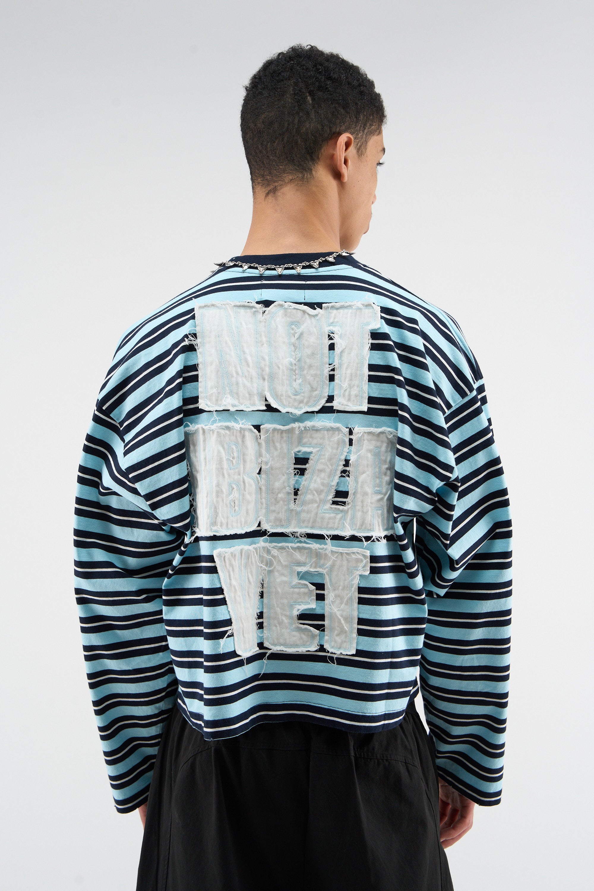 Back Ibiza Blue Longsleeve – Scuffers