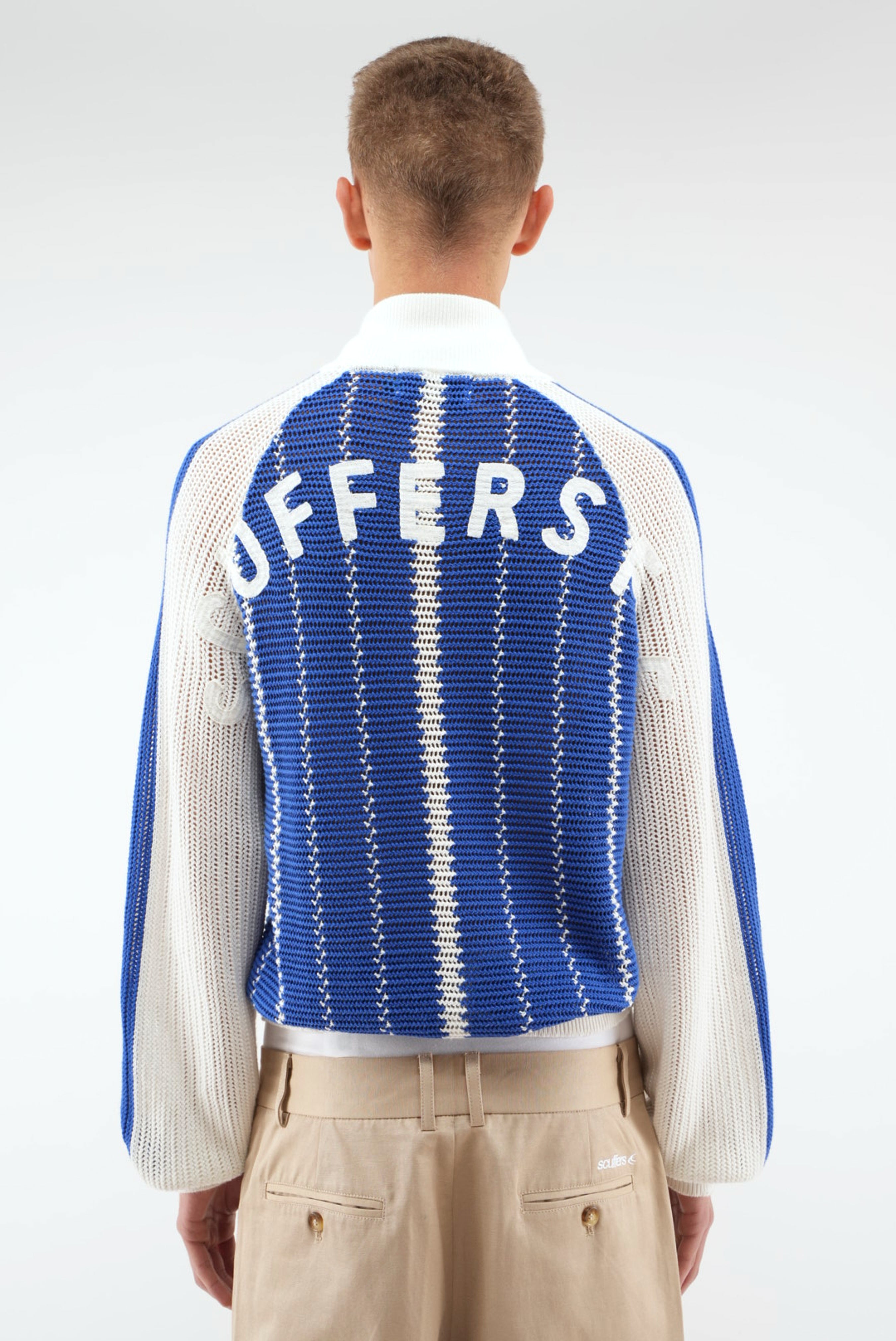 Beacon Navy Knit Zipper – Scuffers