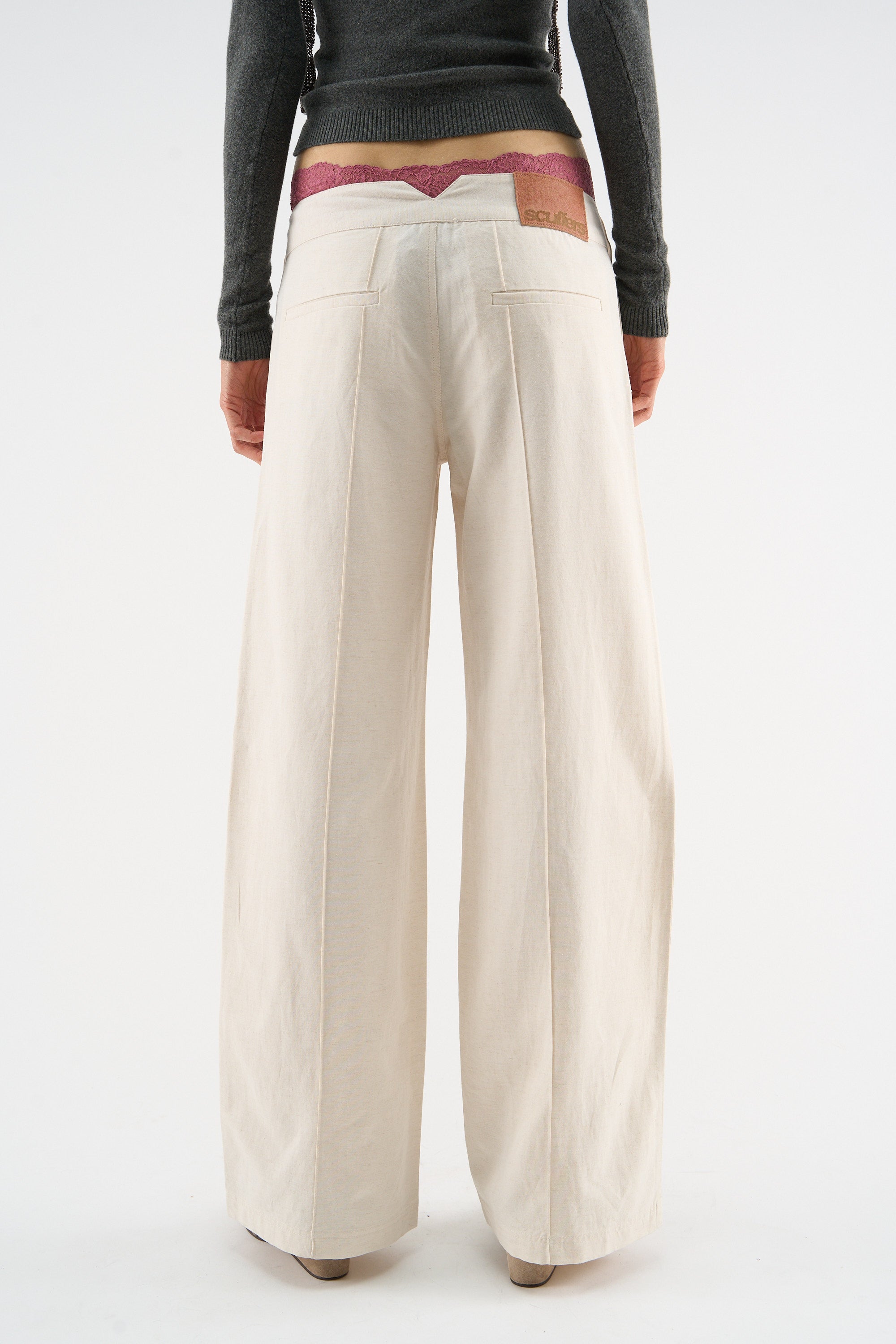 Summer Tailoring White Pants