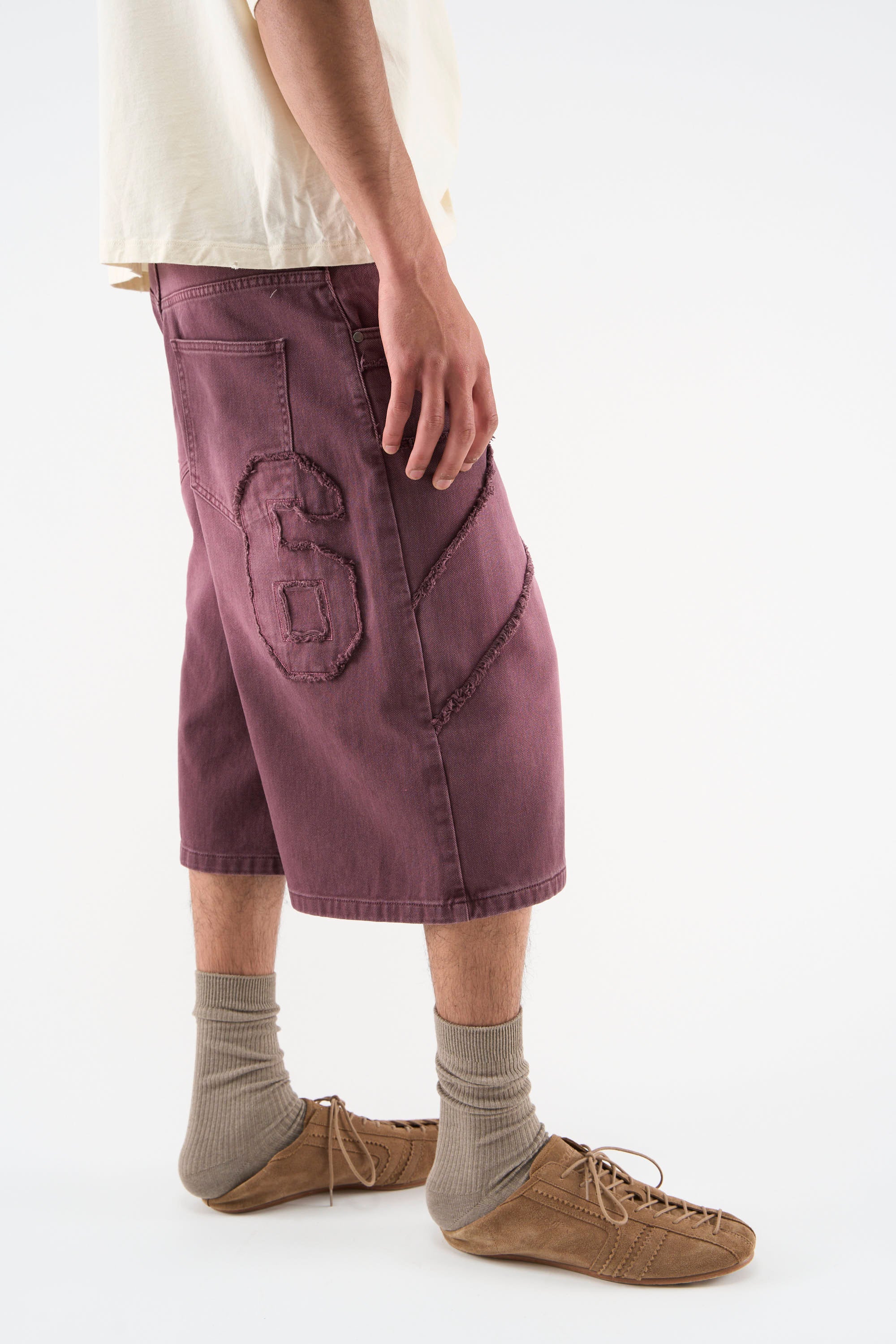OPS Burgundy Jorts – Scuffers