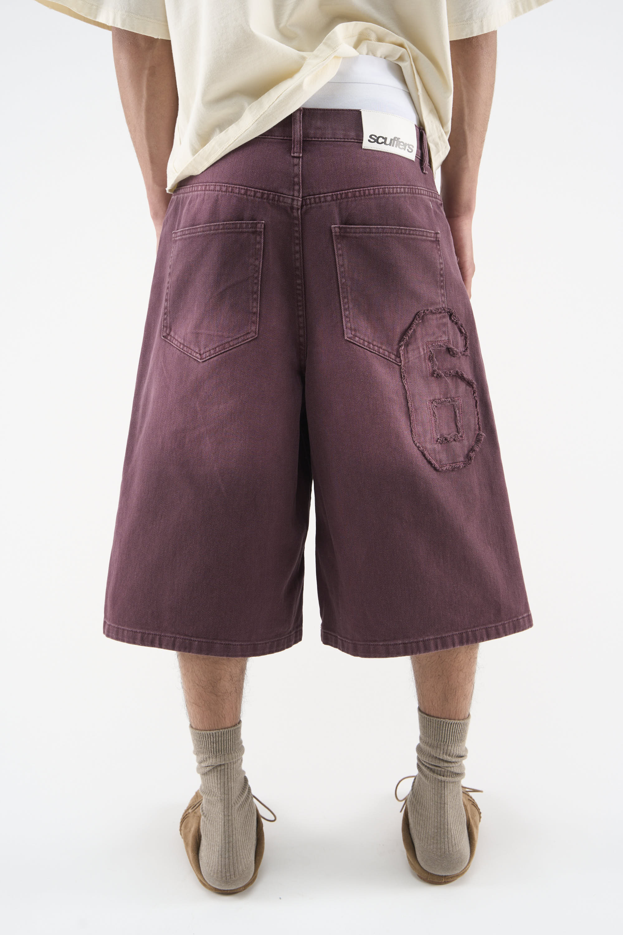OPS Burgundy Jorts – Scuffers