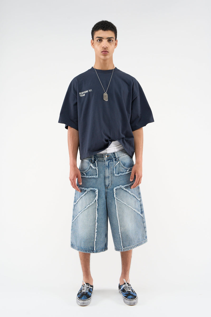 OPS Blue Jorts
