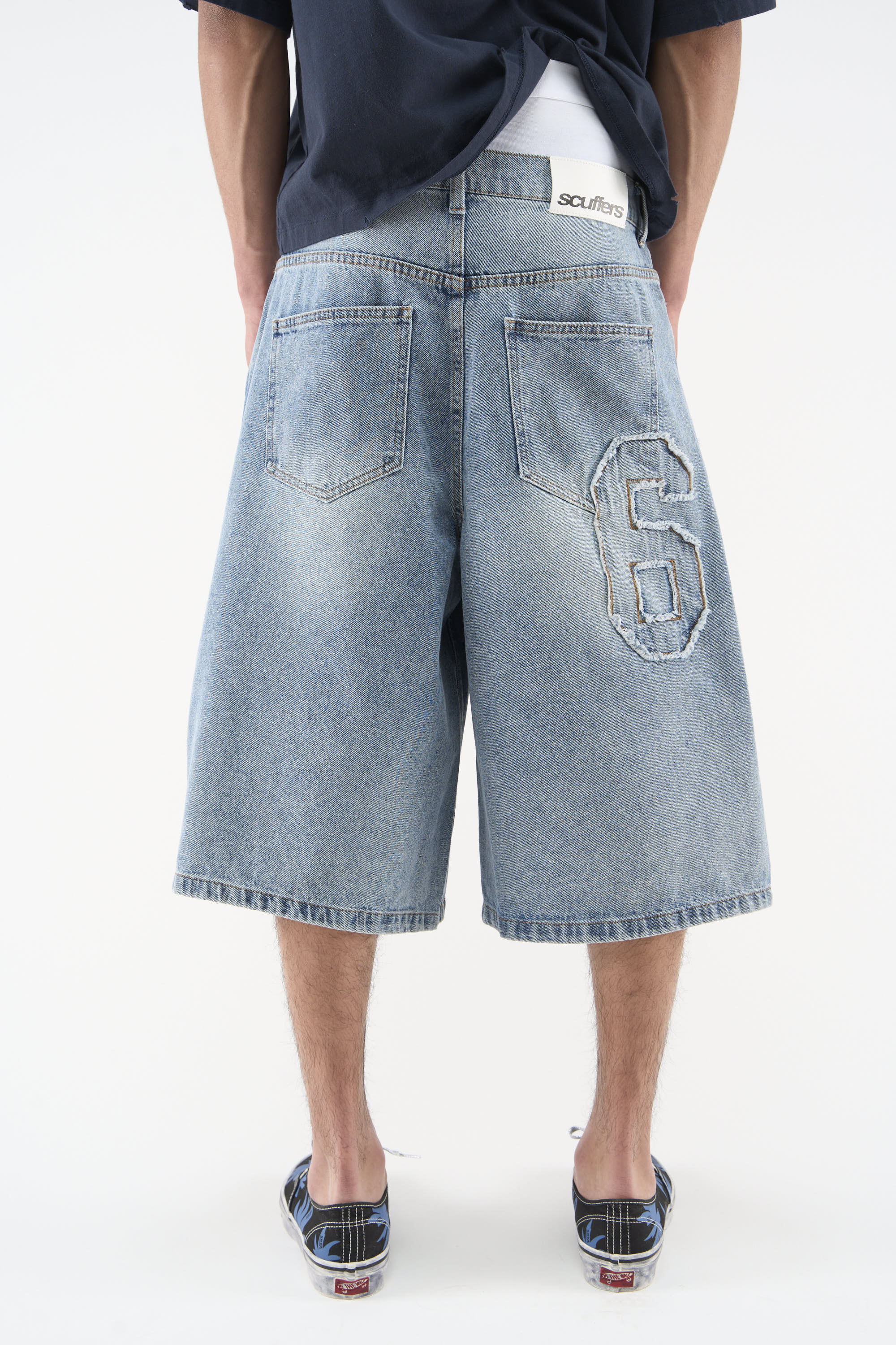 scuffers ジョーツ　38 OPS Blue Jorts – Scuffers