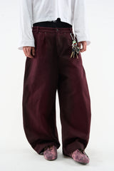 Shell Burgundy Pants